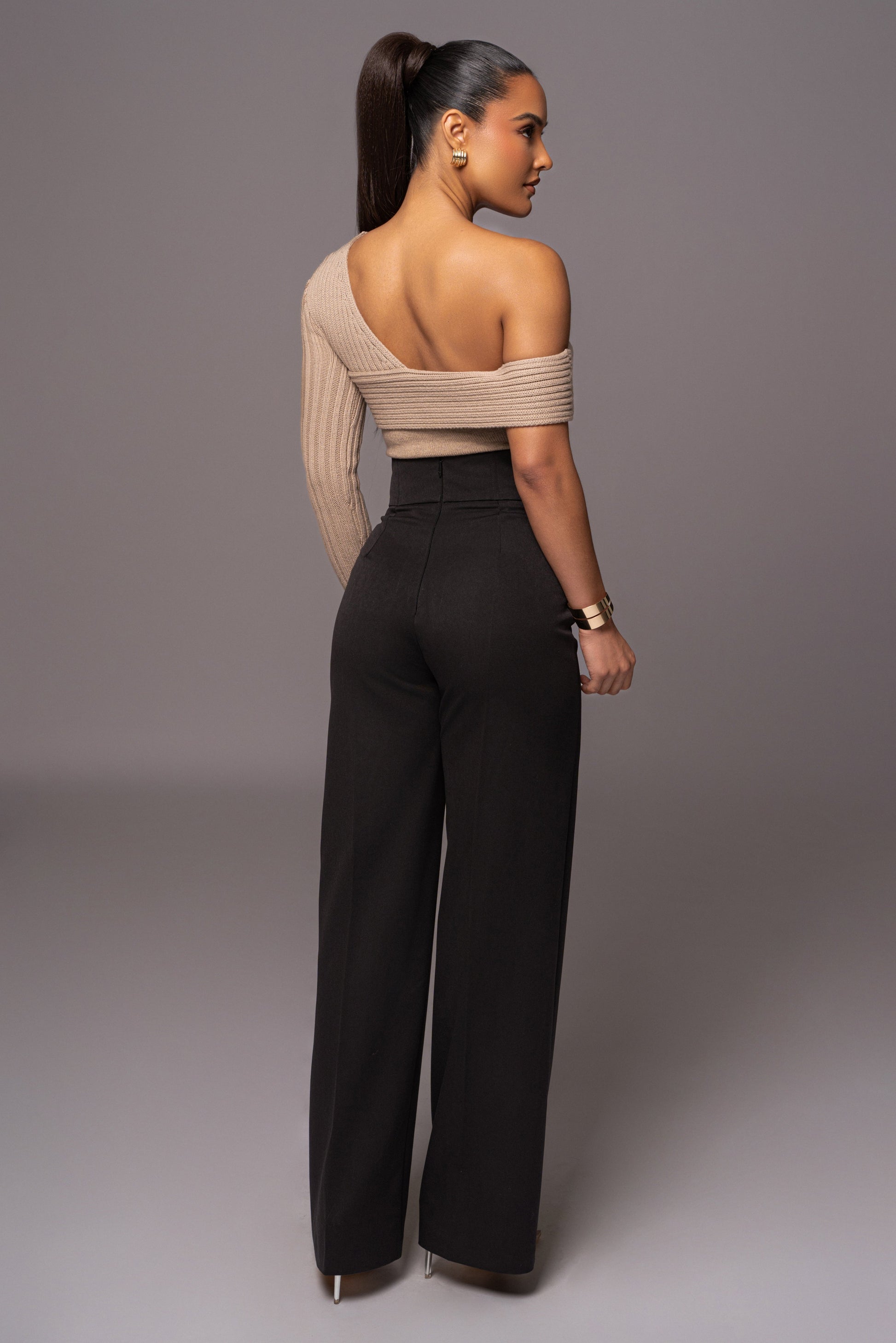 Black Novena Woven Pants JLUXLABEL
