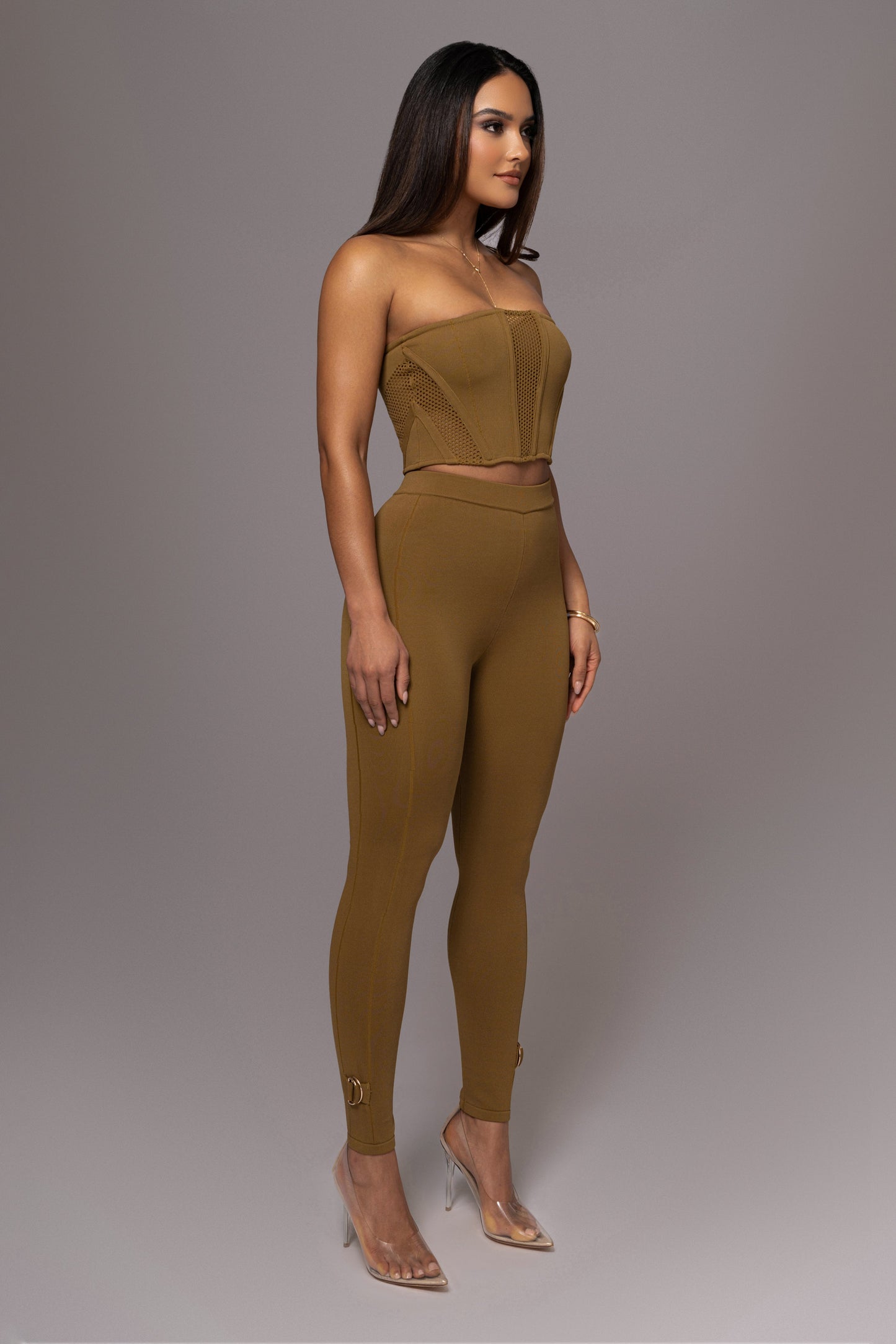 Olive Freda Knit Bustier JLUXLABEL