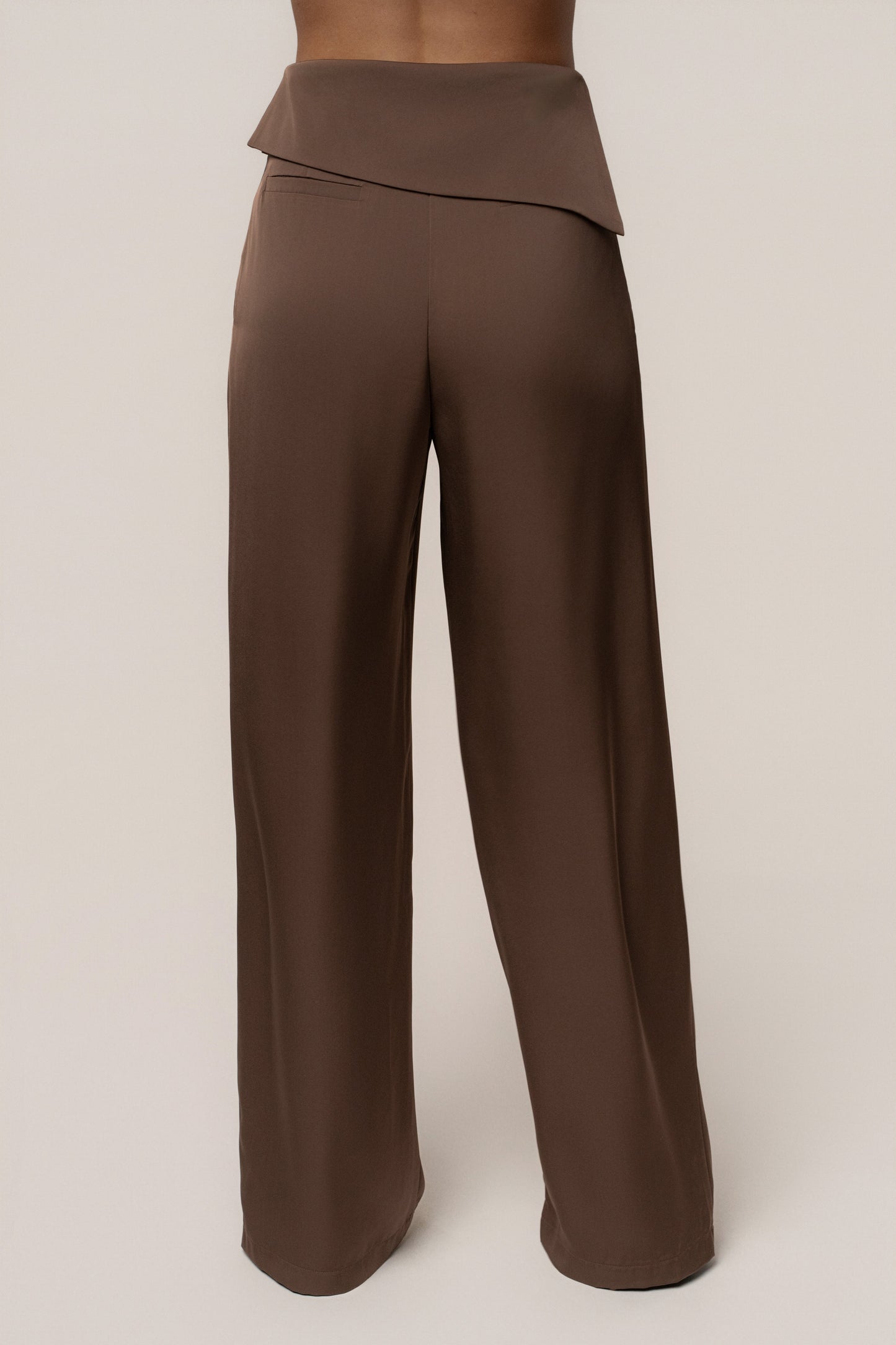 Chocolate Executive Trousers JLUXLABEL