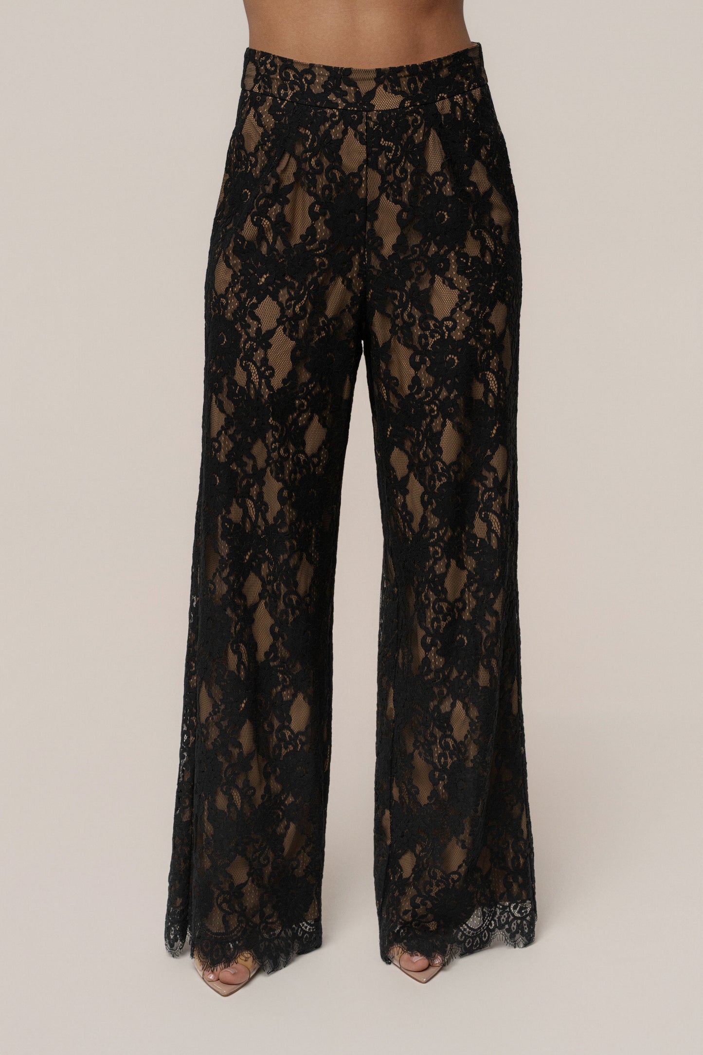 PRE-ORDER Black Forever Crush Lace Pant NEWFASHIONEDGE