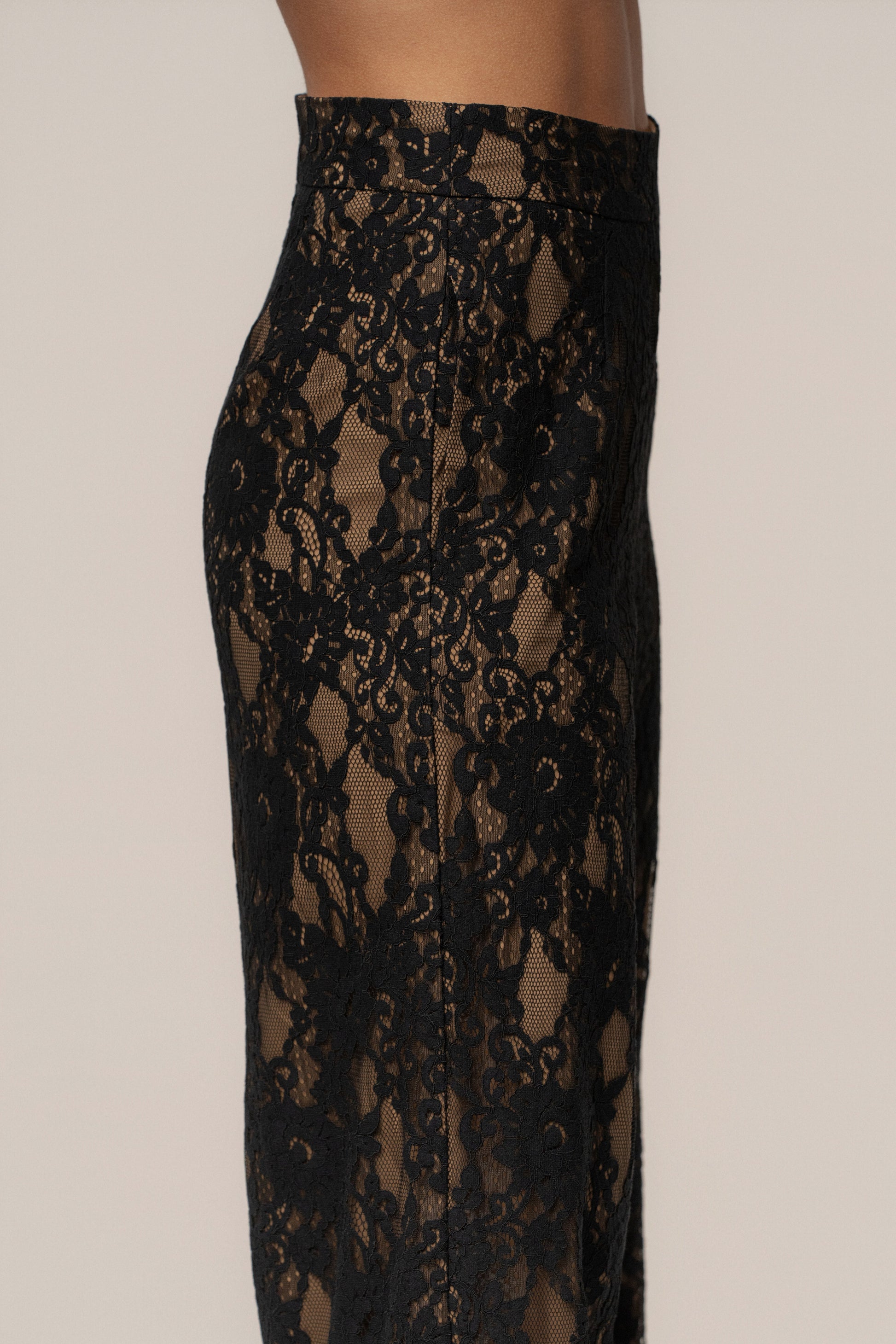 PRE-ORDER Black Forever Crush Lace Pant NEWFASHIONEDGE