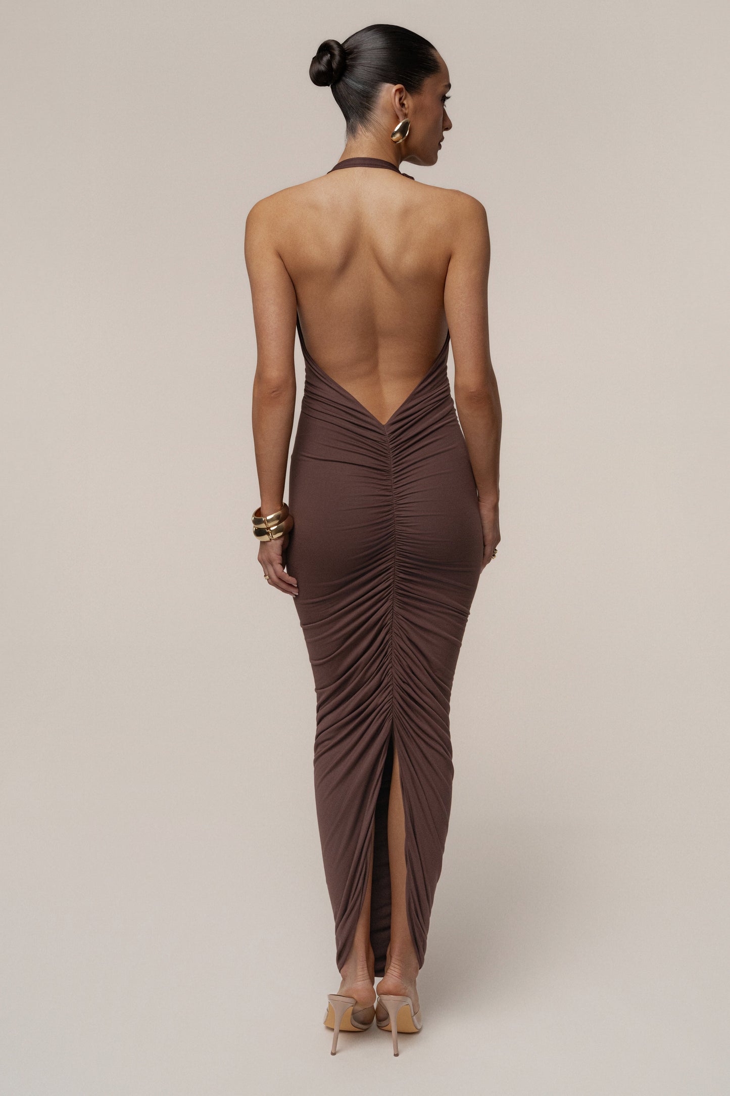 Chocolate Isle Of Palms Maxi Dress JLUXLABEL