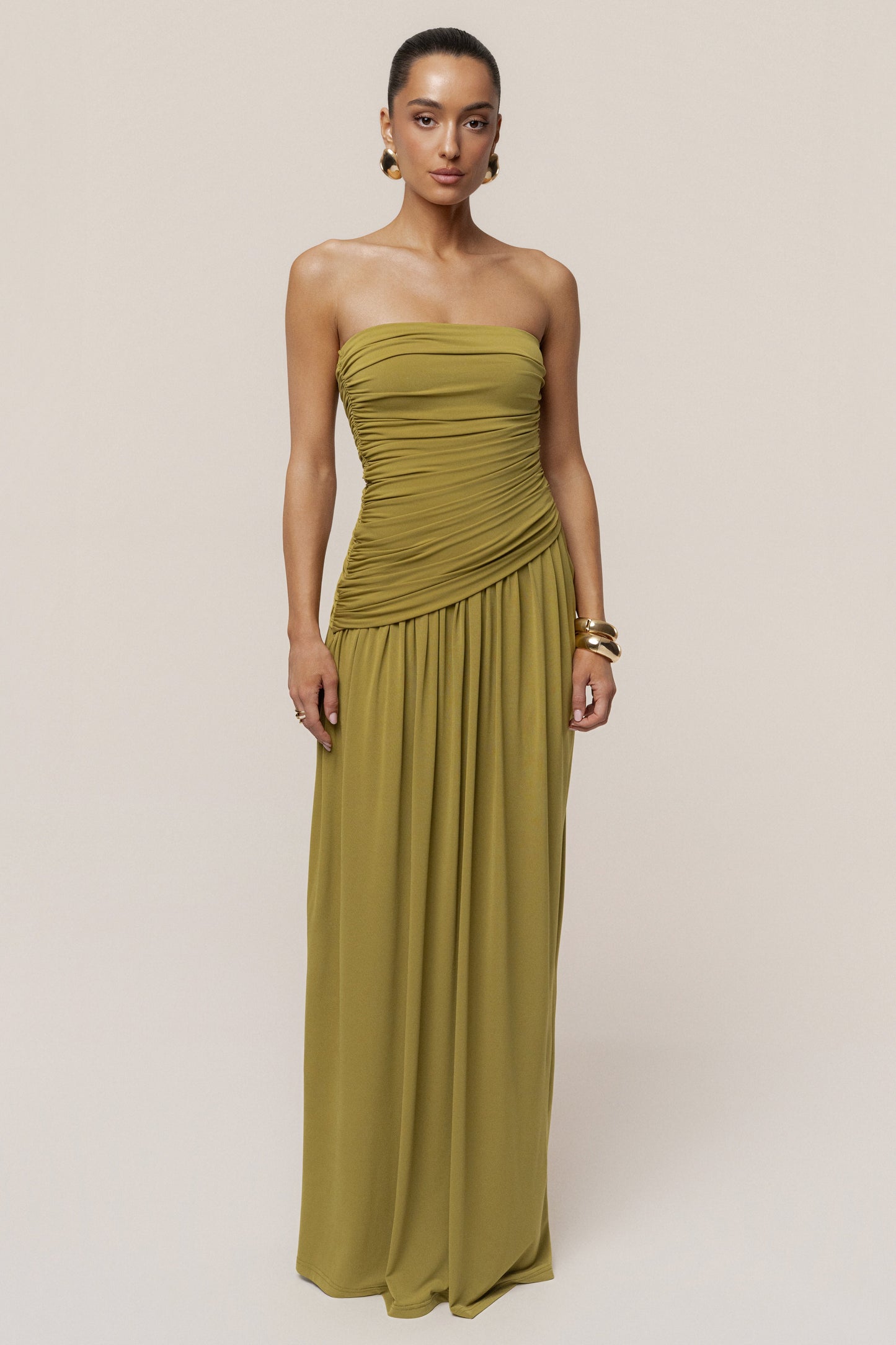 Moss Vision Of Elegance Maxi Dress JLUXLABEL