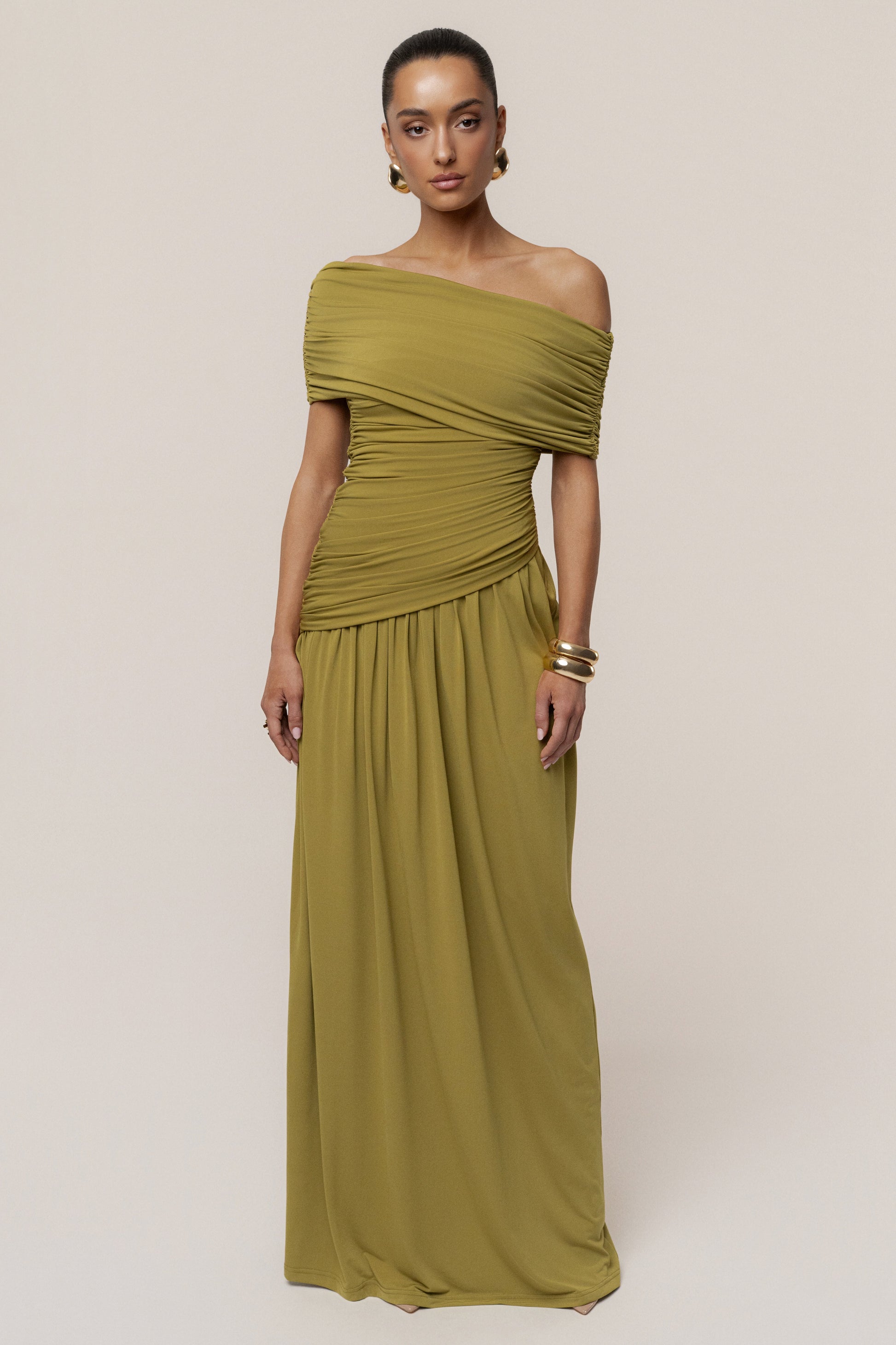 Moss Vision Of Elegance Maxi Dress JLUXLABEL