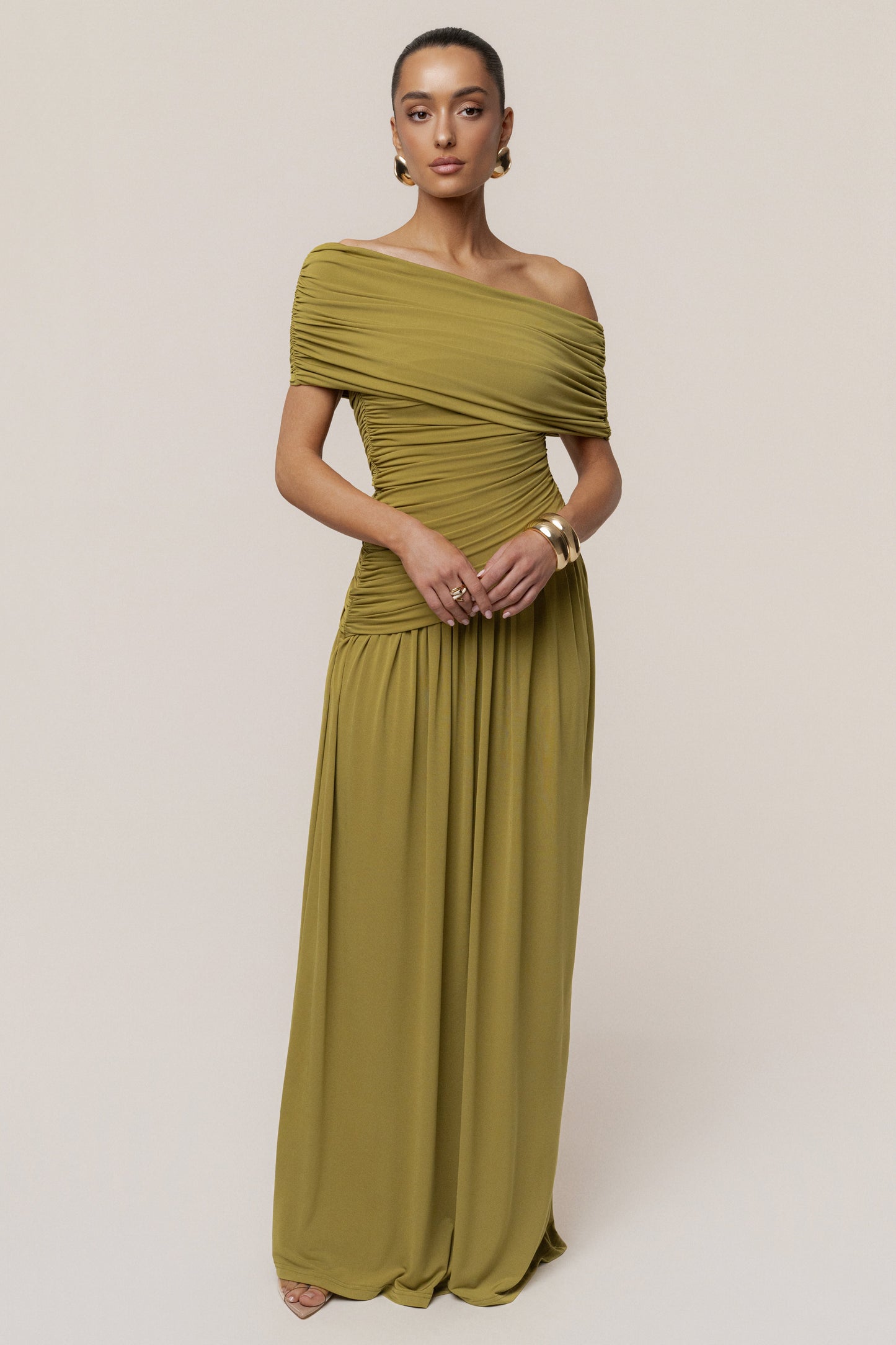 Moss Vision Of Elegance Maxi Dress JLUXLABEL