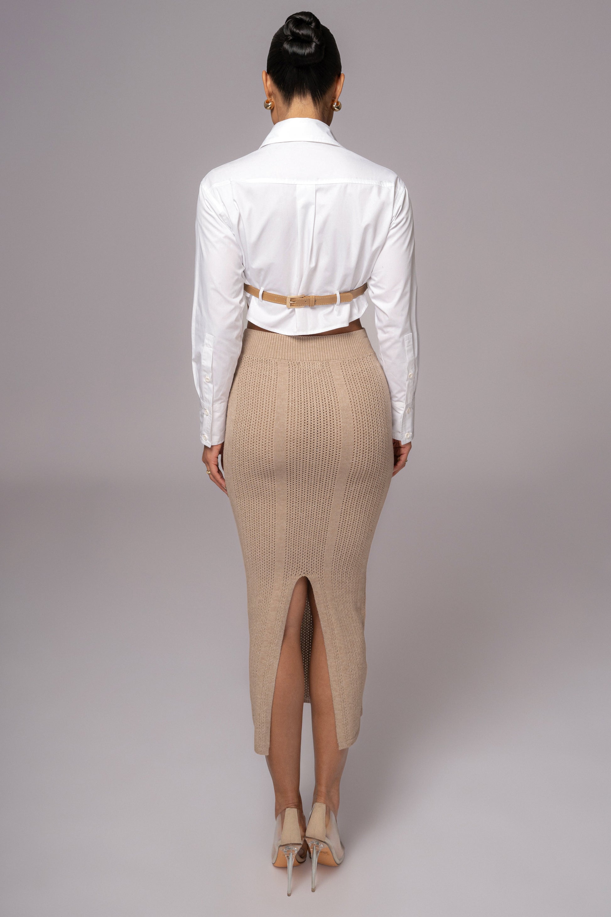 Ivory Close To You Collared Top JLUXLABEL
