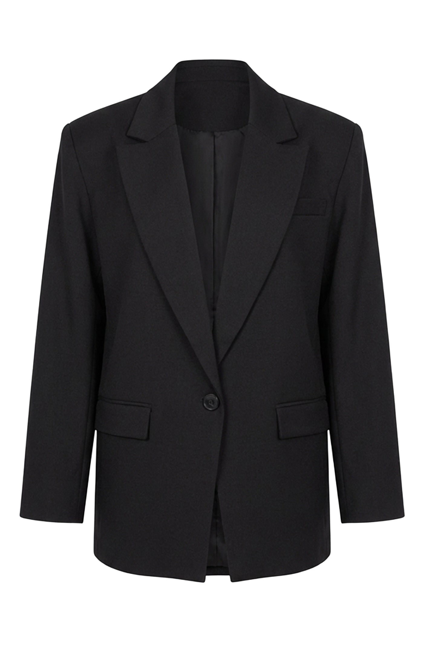 Black Refined Moments Blazer JLUXLABEL