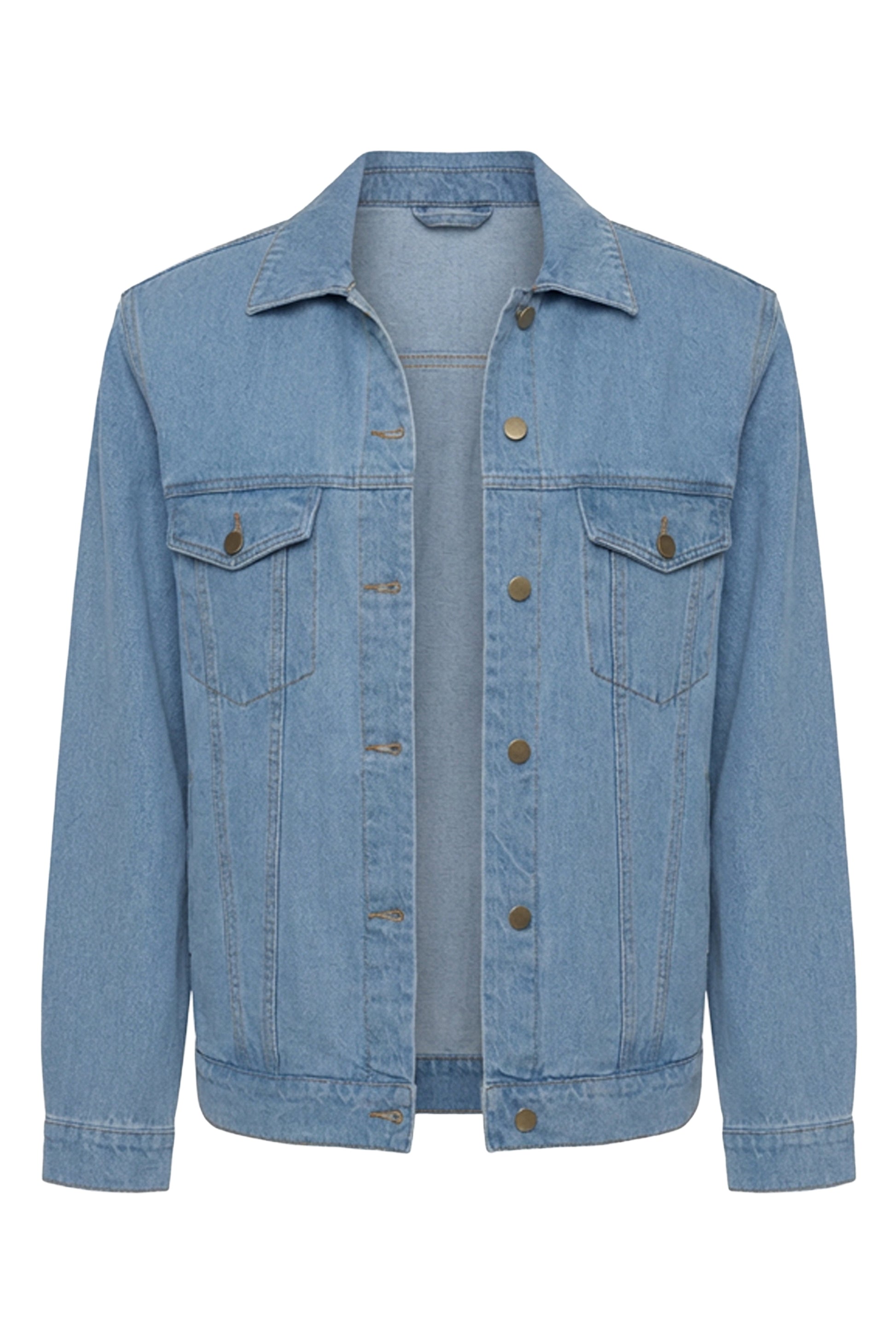 Medium Wash Next Phase Denim Jacket NEWFASHIONEDGE