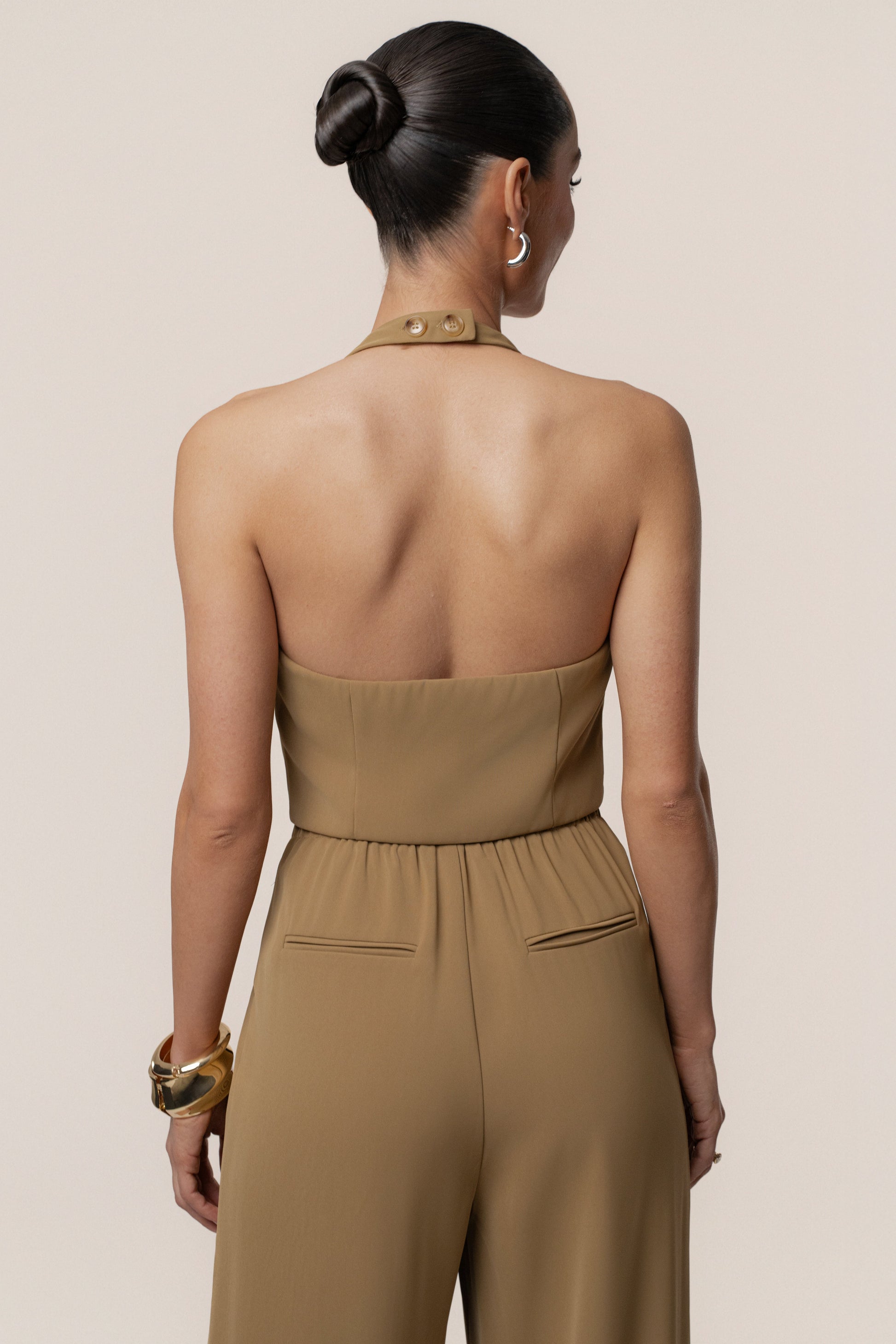 Olive Signature Elegance Vest JLUXLABEL
