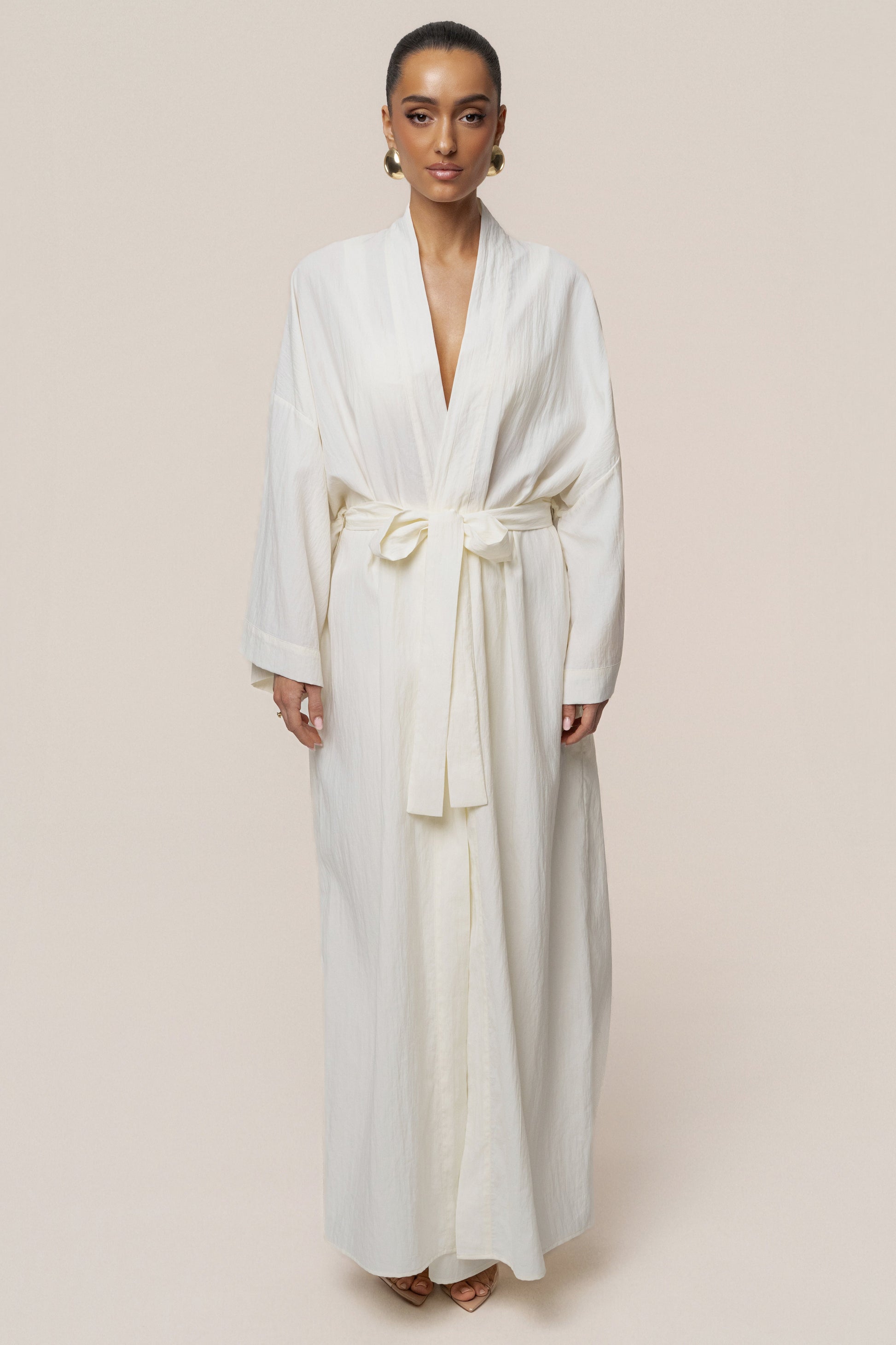 Ivory Desert Oasis Duster JLUXLABEL