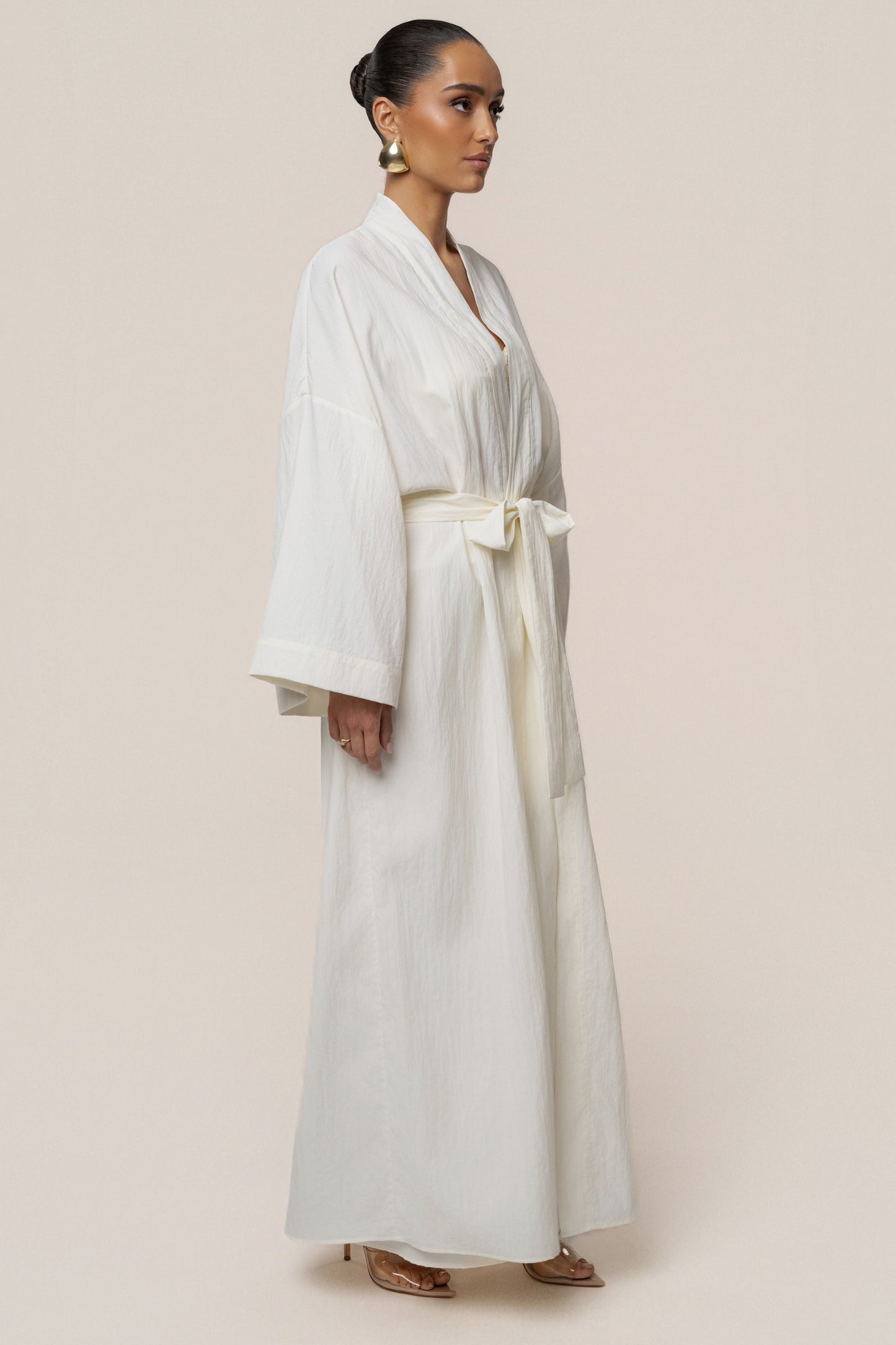 Ivory Desert Oasis Duster JLUXLABEL