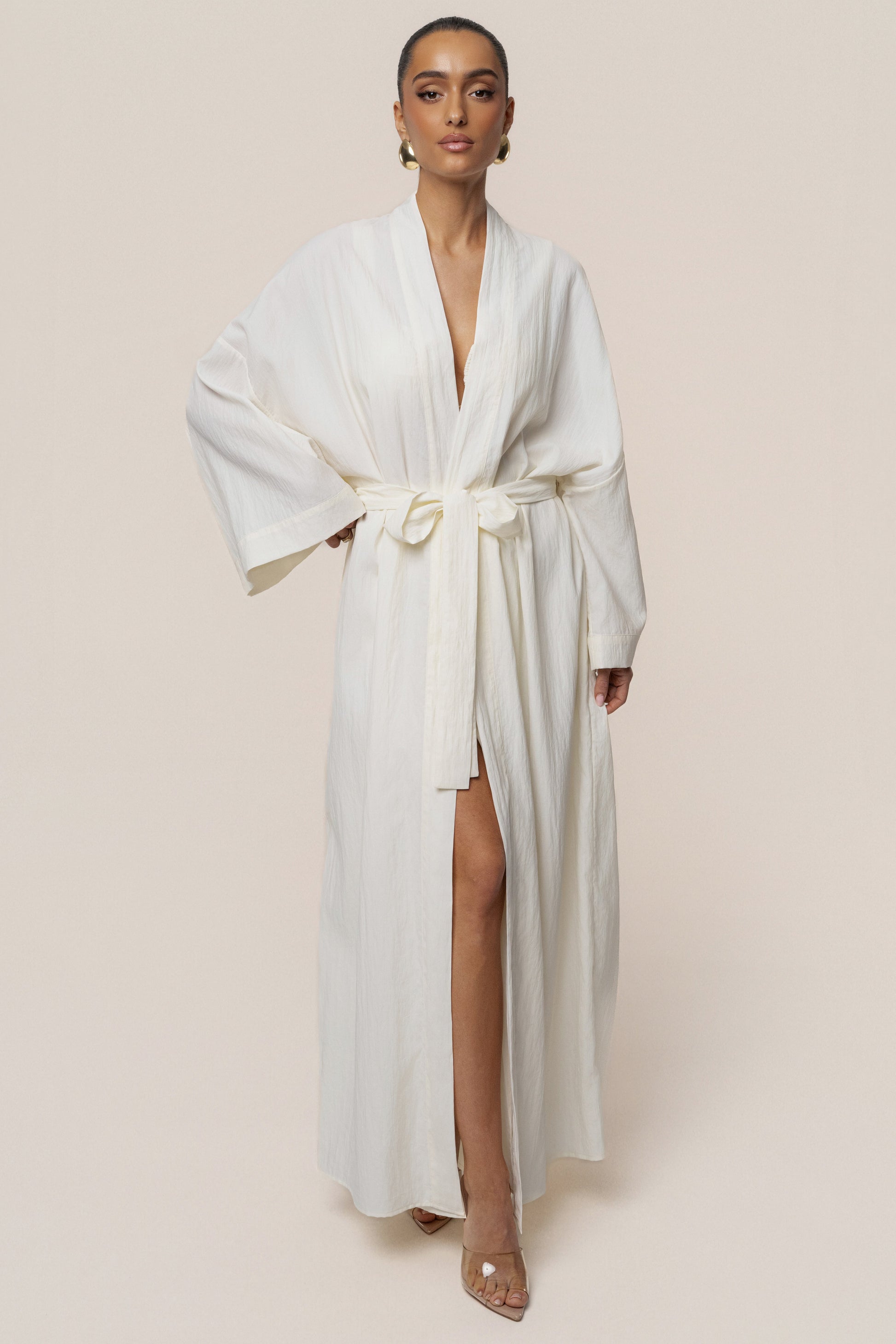 Ivory Desert Oasis Duster JLUXLABEL