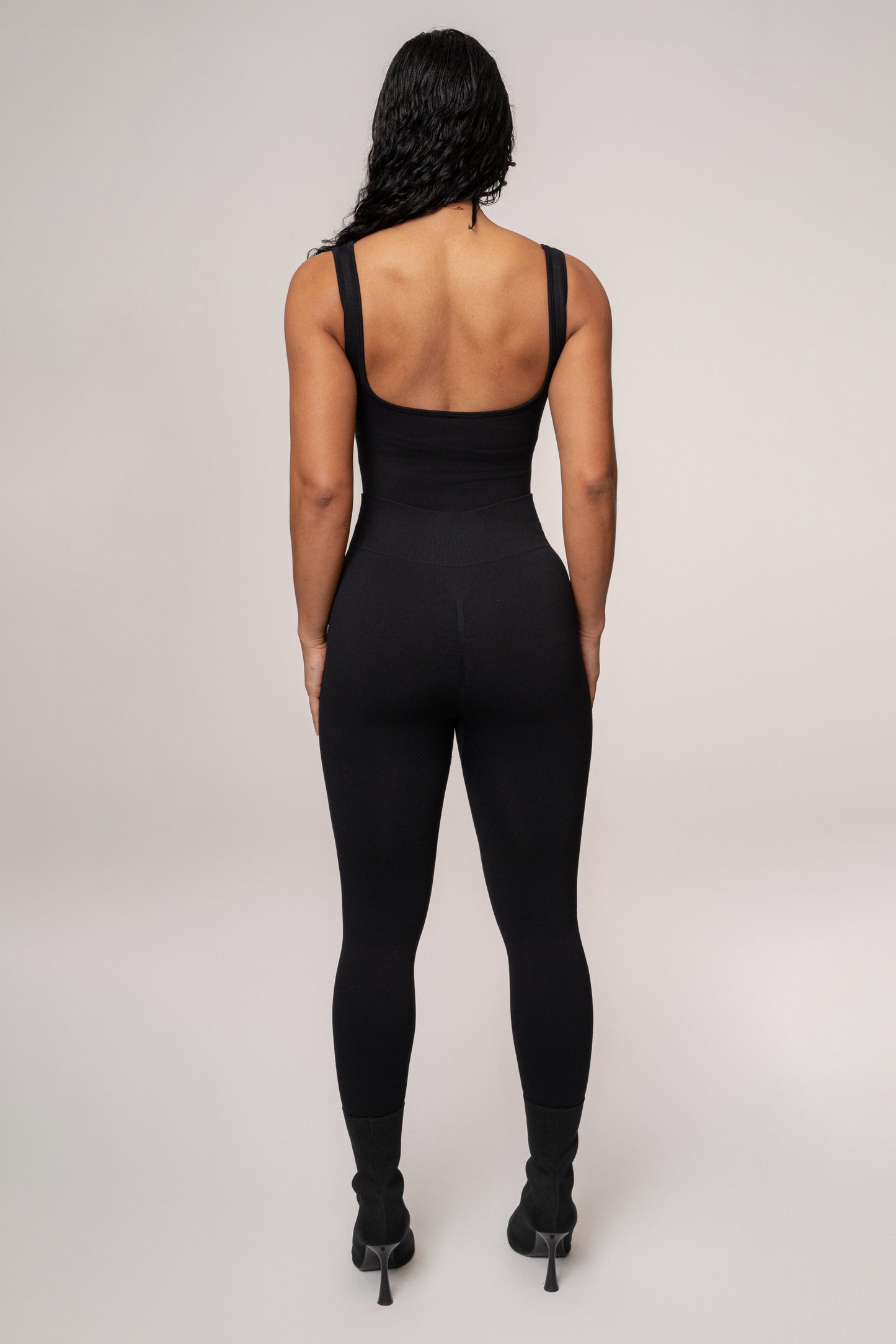 Black Grounded Bodysuit