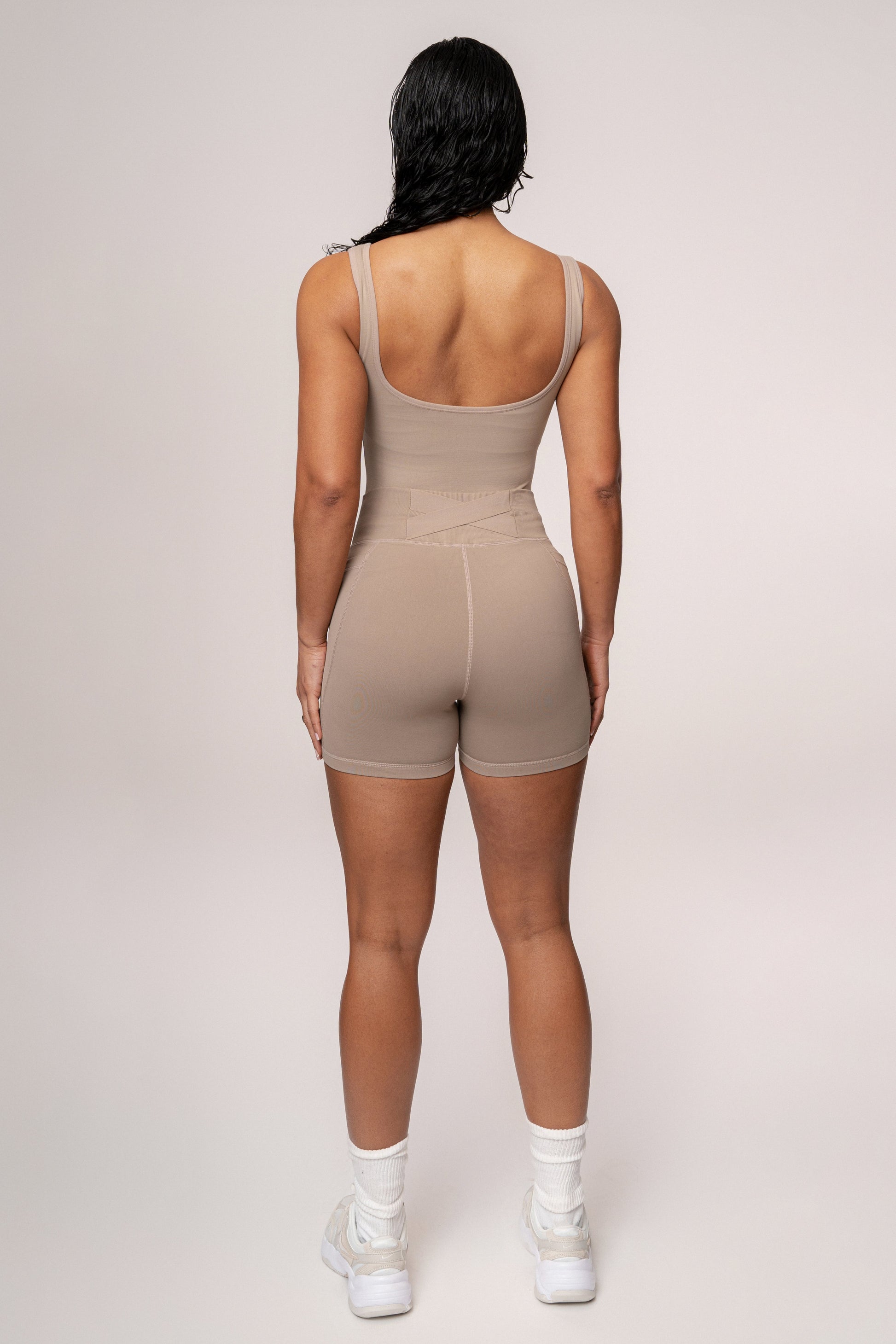 Beige Revive Bodysuit JLUXLABEL