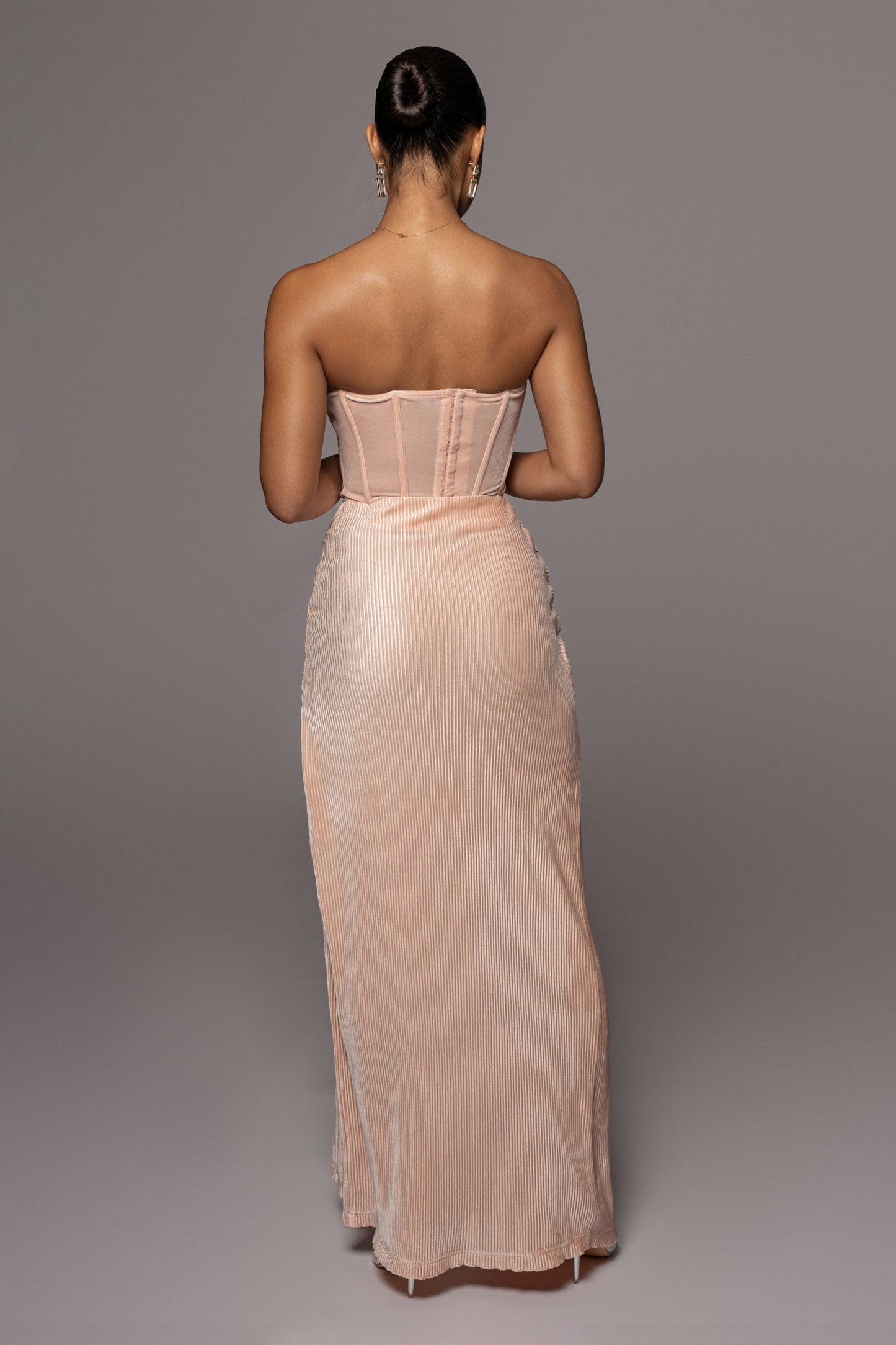 Blush True Bliss Maxi Skirt JLUXLABEL