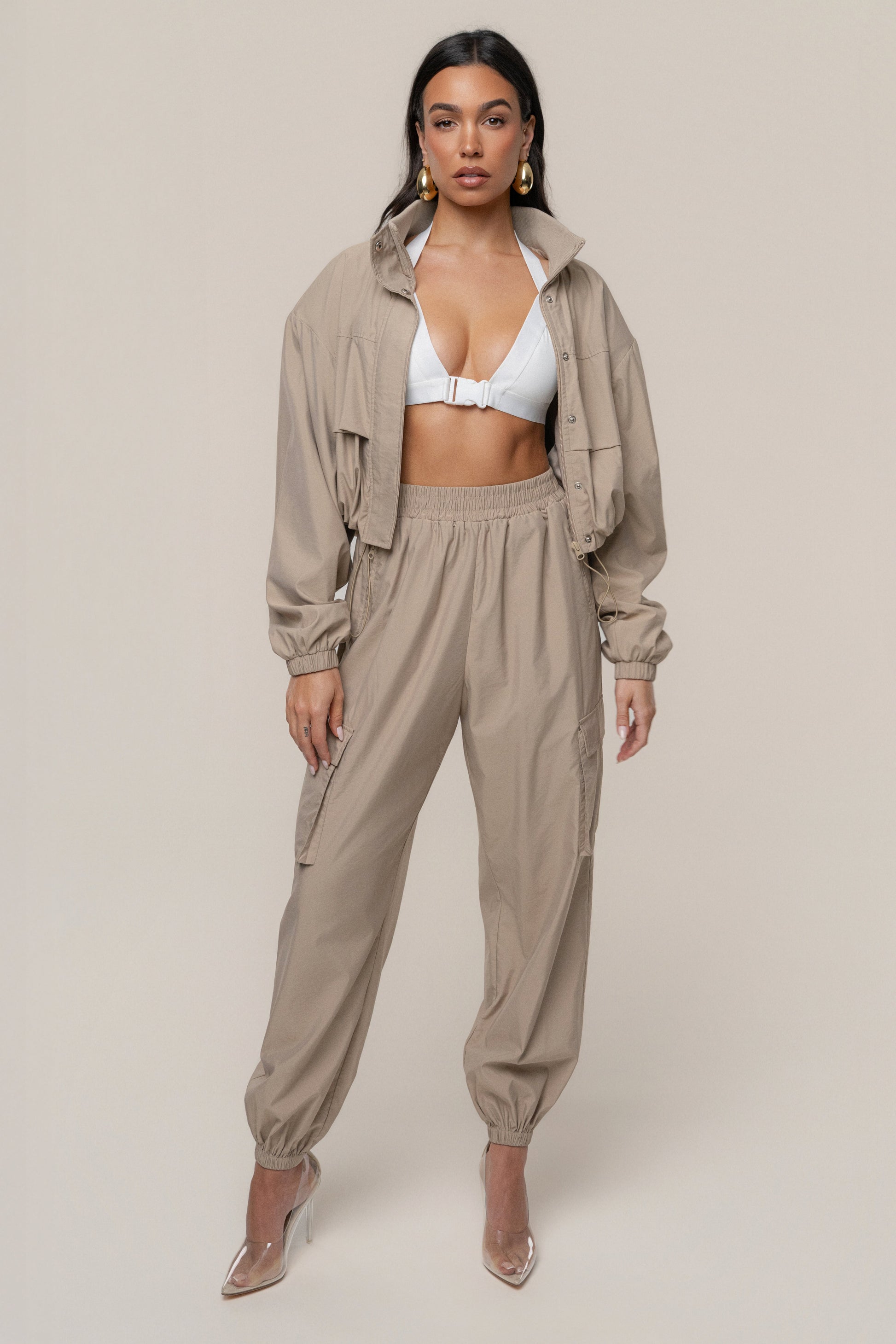 Beige Endure Jogger NEWFASHIONEDGE