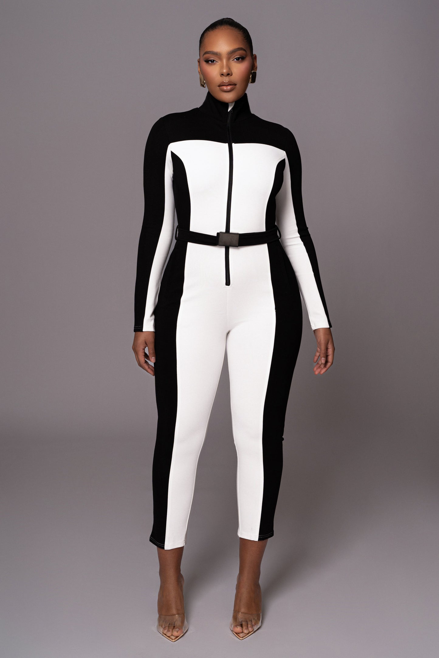 Black Arctic Rush Ski Suit JLUXLABEL