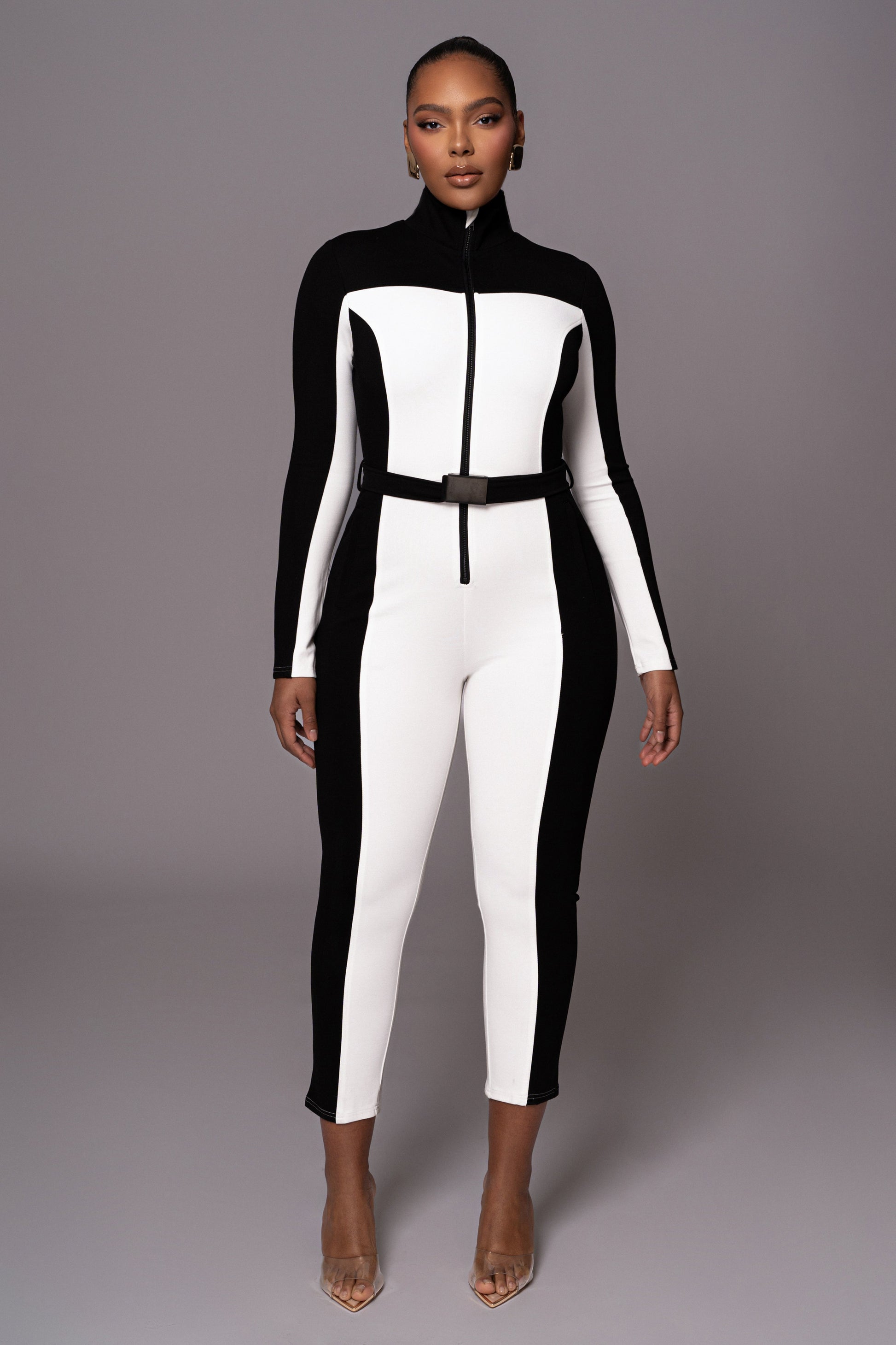 Black Arctic Rush Ski Suit JLUXLABEL