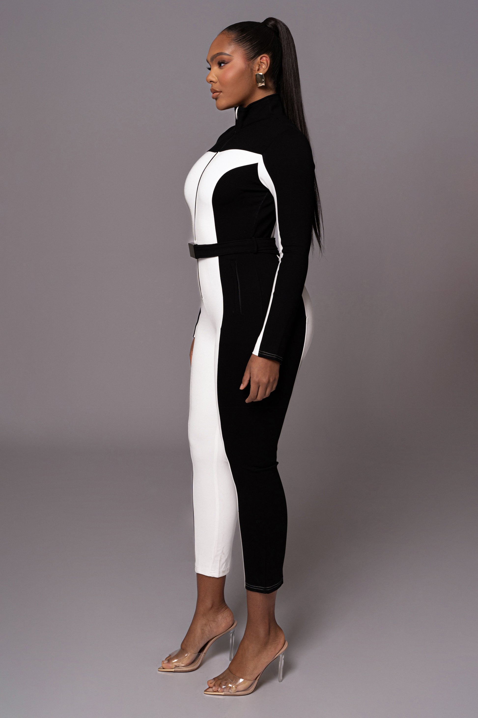 Black Arctic Rush Ski Suit JLUXLABEL