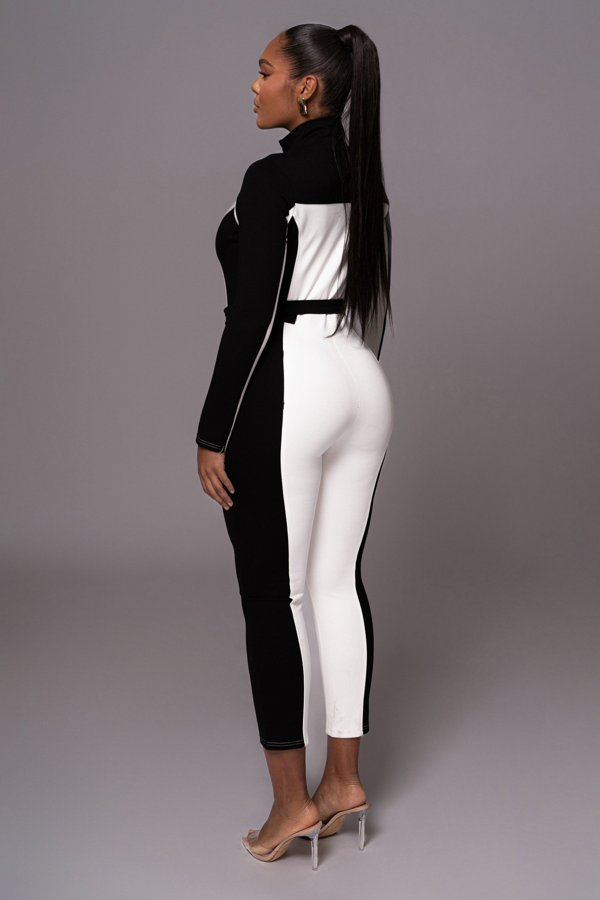 Black Arctic Rush Ski Suit JLUXLABEL