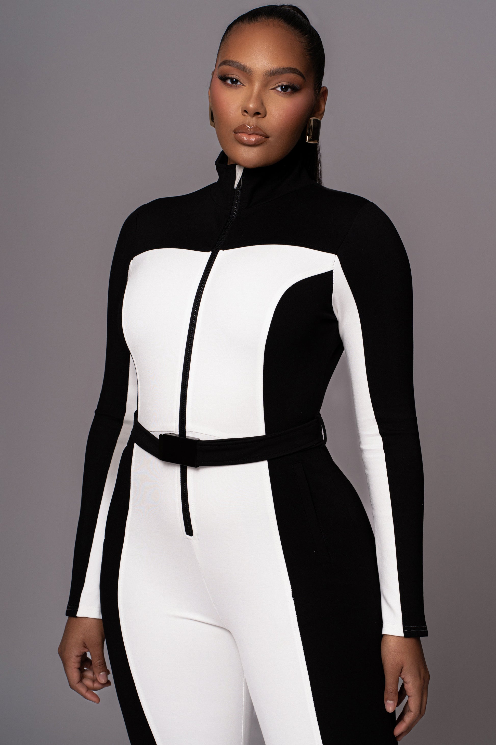 Black Arctic Rush Ski Suit JLUXLABEL