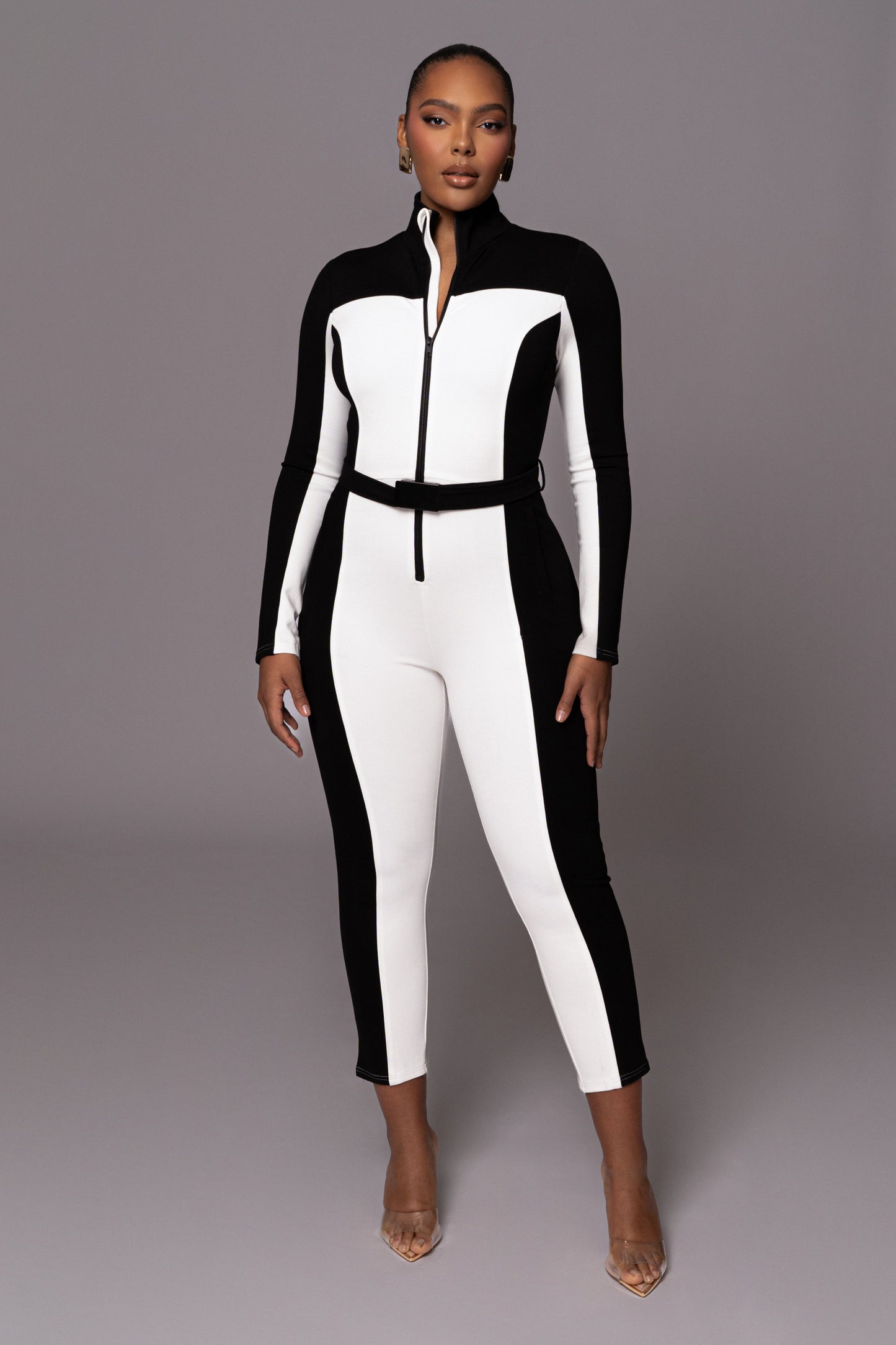Black Arctic Rush Ski Suit JLUXLABEL