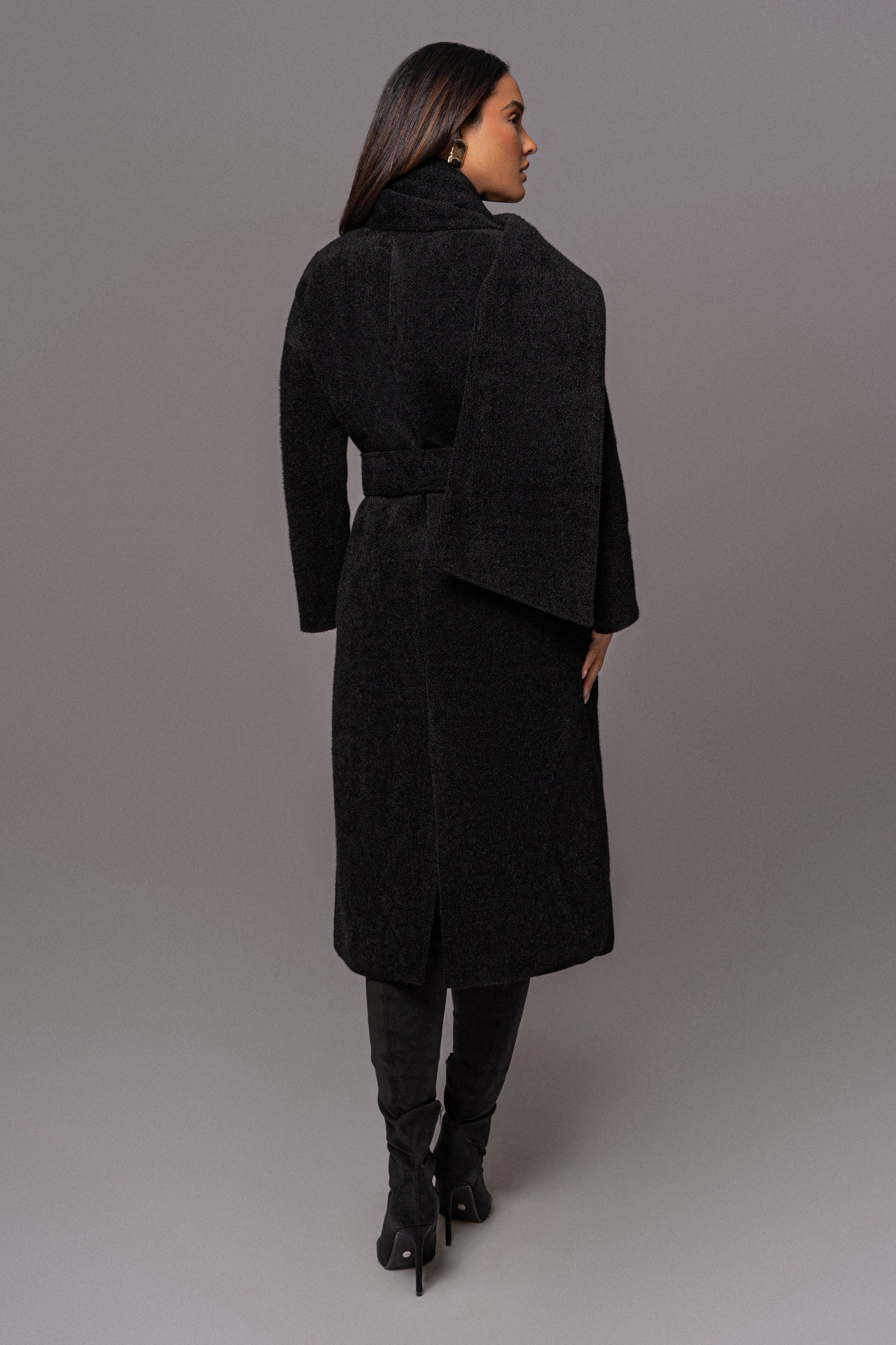 Black Jonah Coat JLUXLABEL