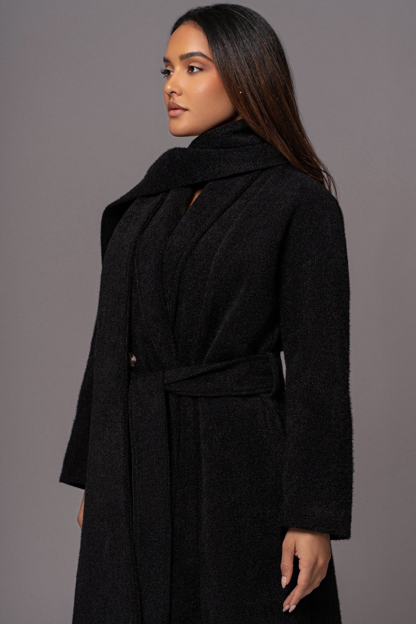 Black Jonah Coat JLUXLABEL