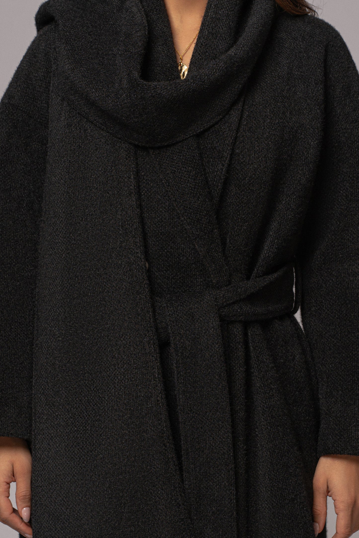 Black Jonah Coat JLUXLABEL