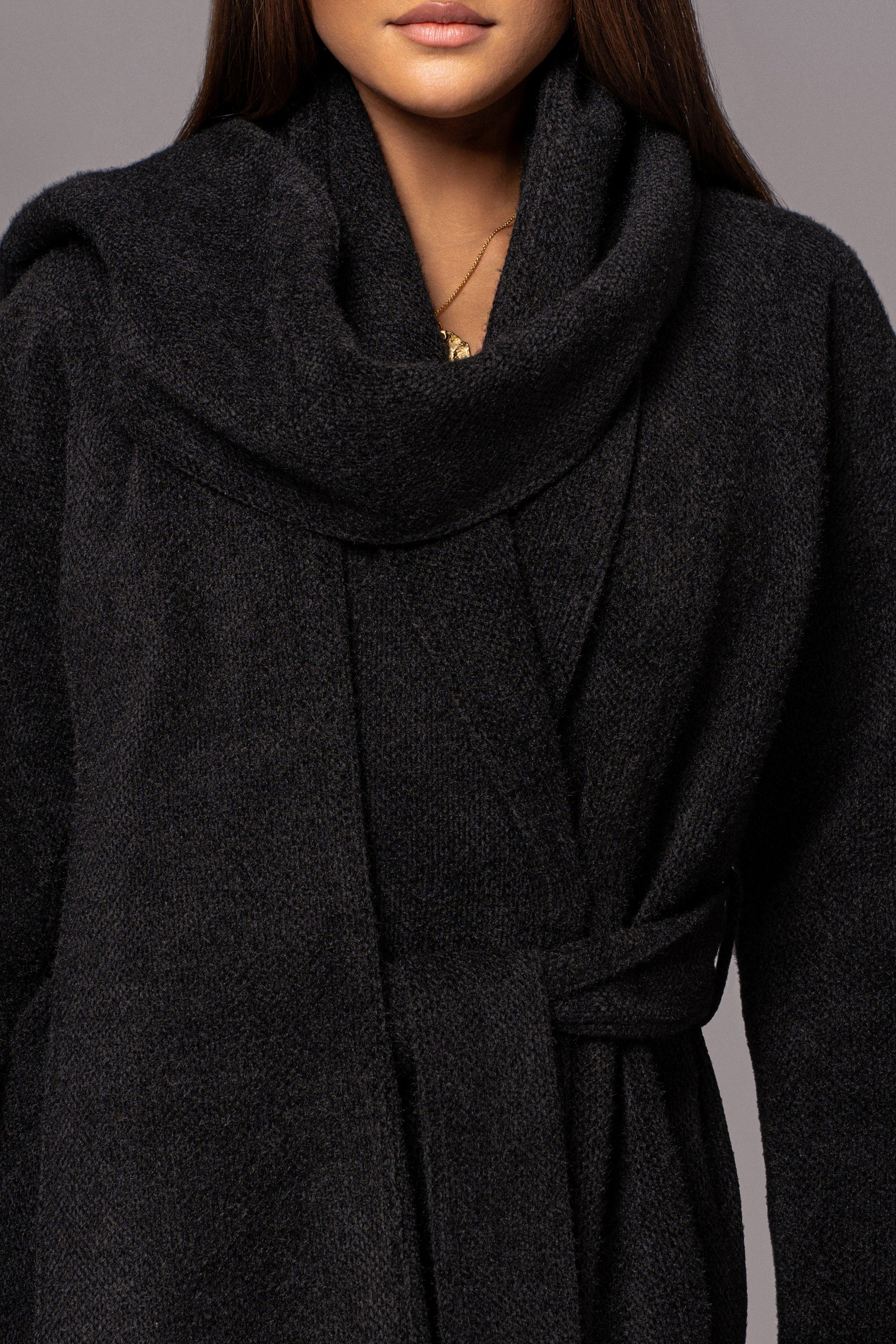 Black Jonah Coat JLUXLABEL