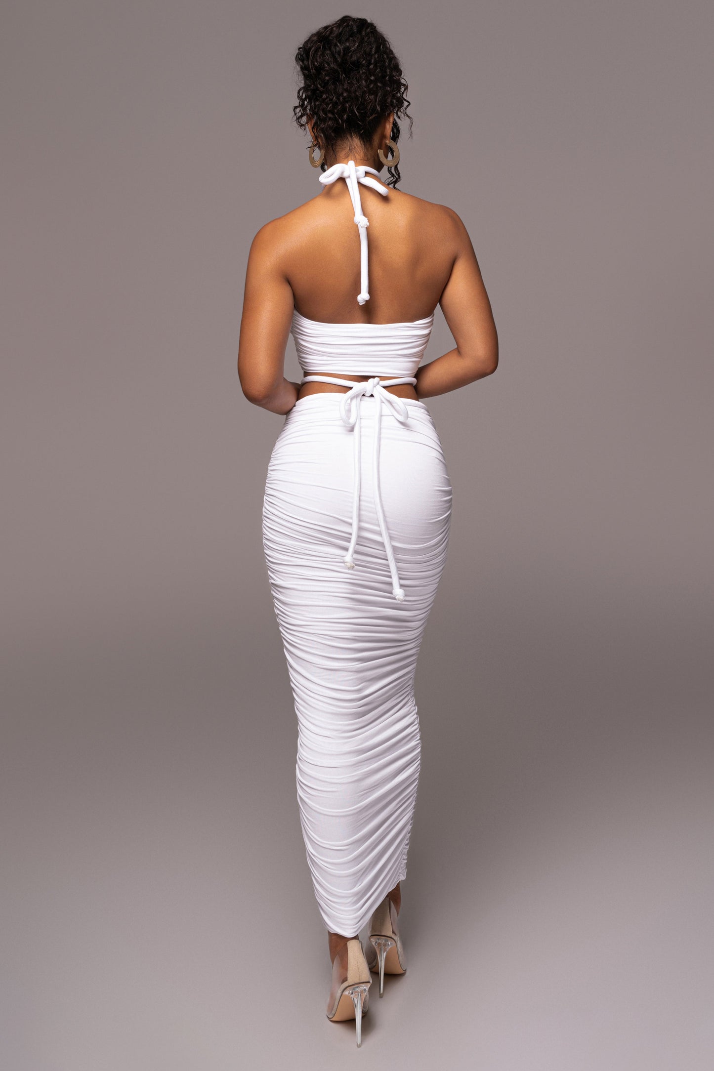 Ivory Go The Distance Skirt Set JLUXLABEL