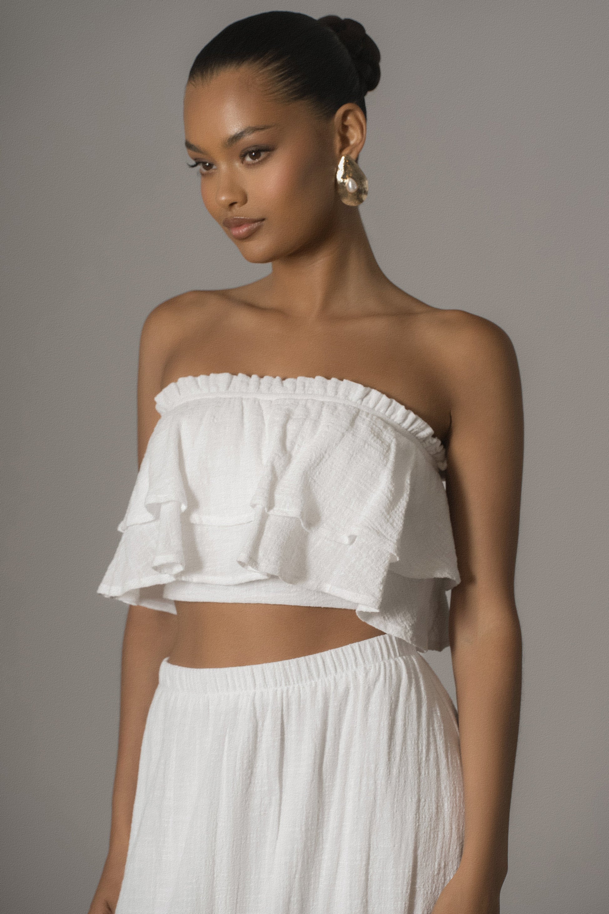 White By The Sea Skirt Set JLUXLABEL