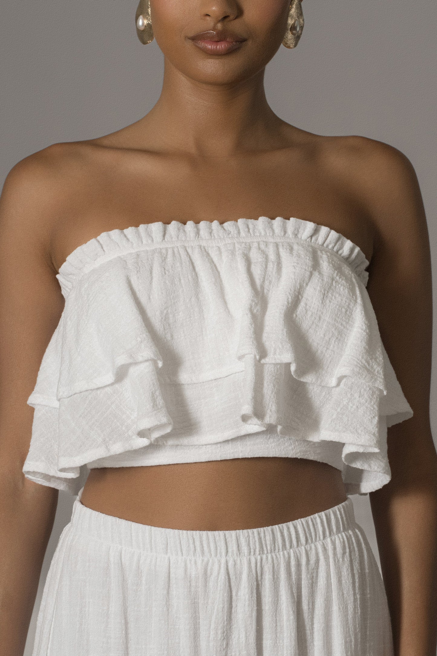 White By The Sea Skirt Set JLUXLABEL
