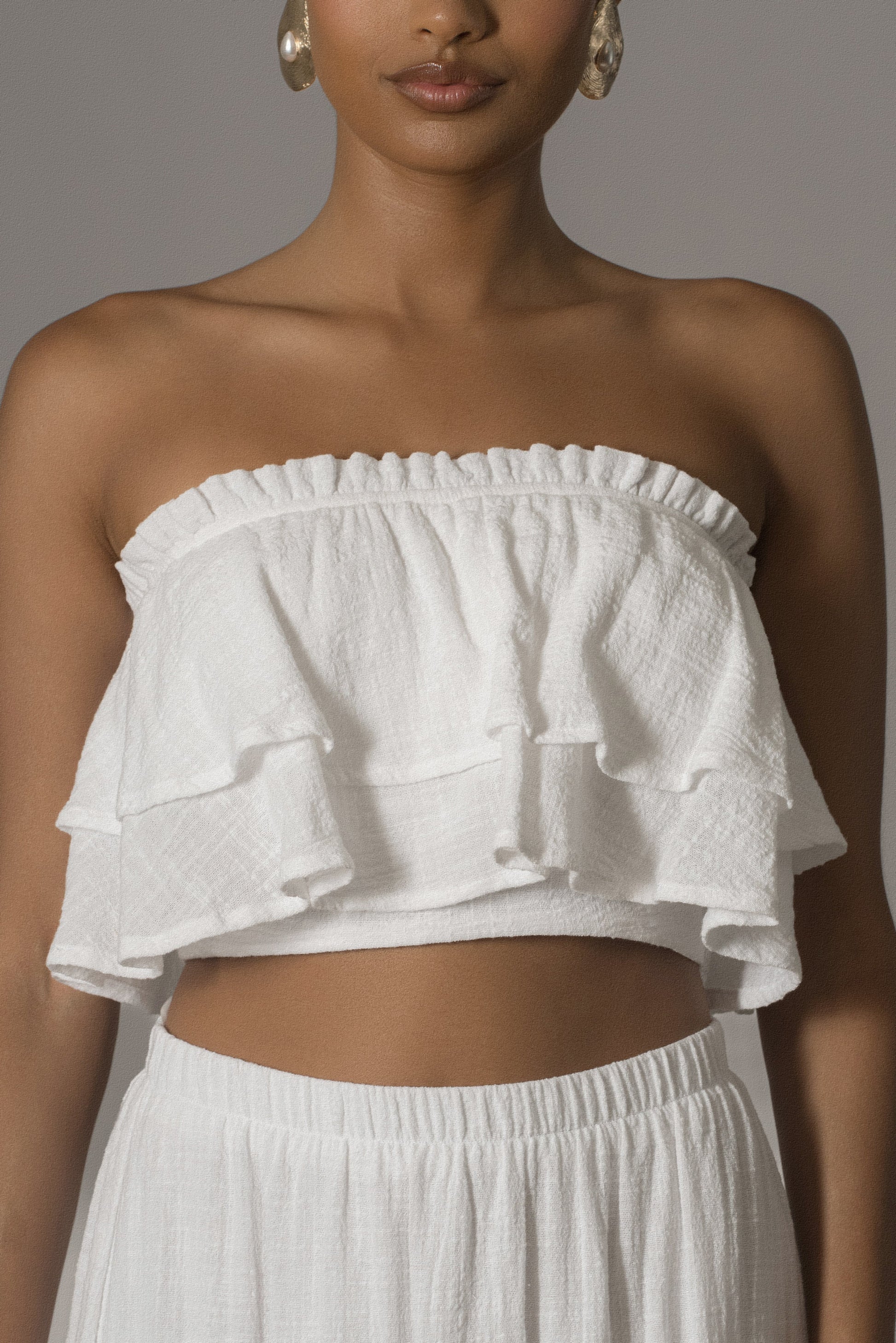 White By The Sea Skirt Set JLUXLABEL