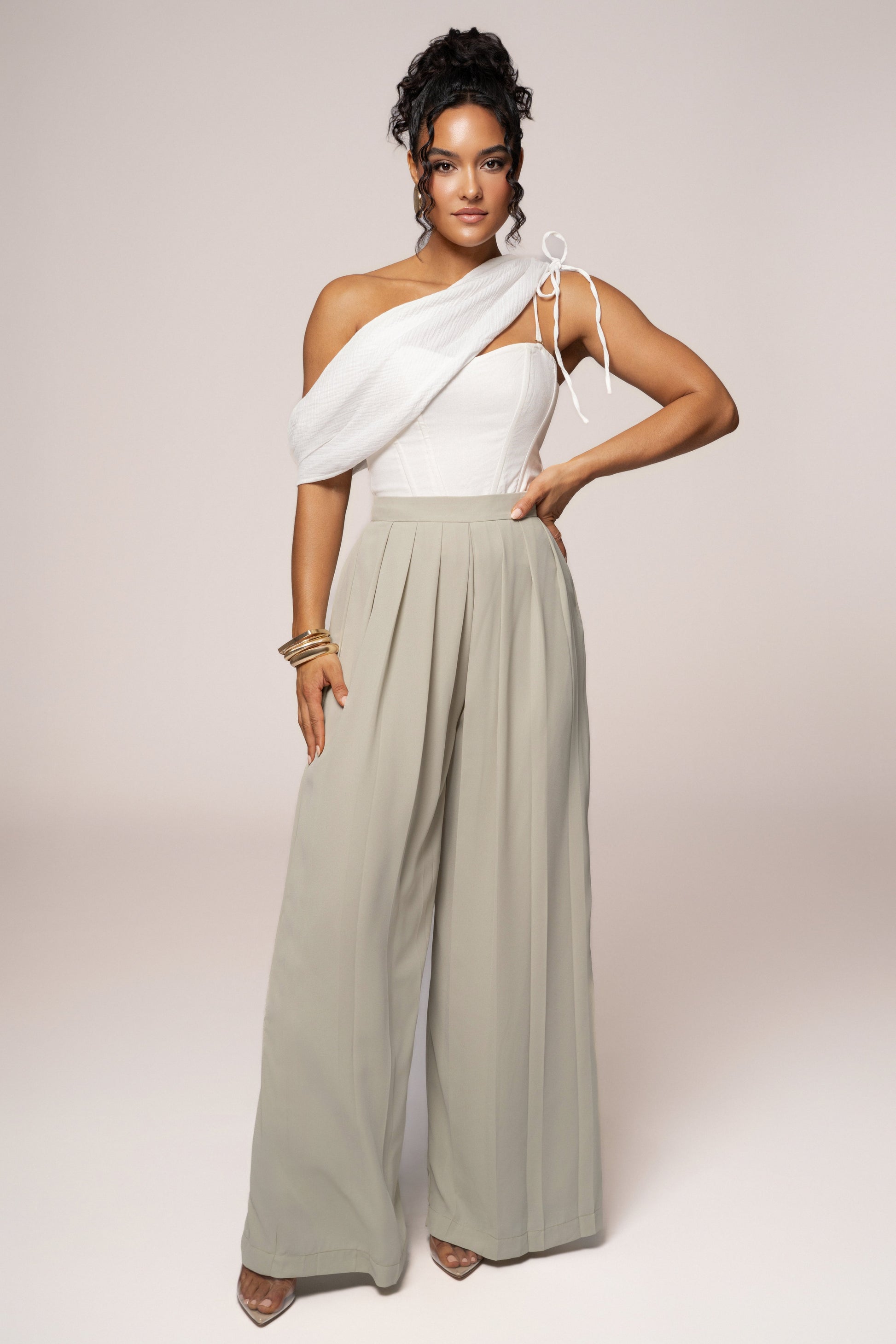 Off-White New Obsession Draped Top NEWFASHIONEDGE