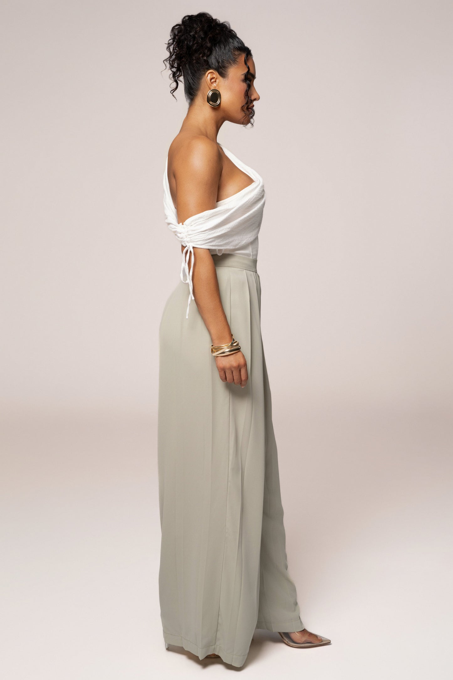 Off-White New Obsession Draped Top NEWFASHIONEDGE