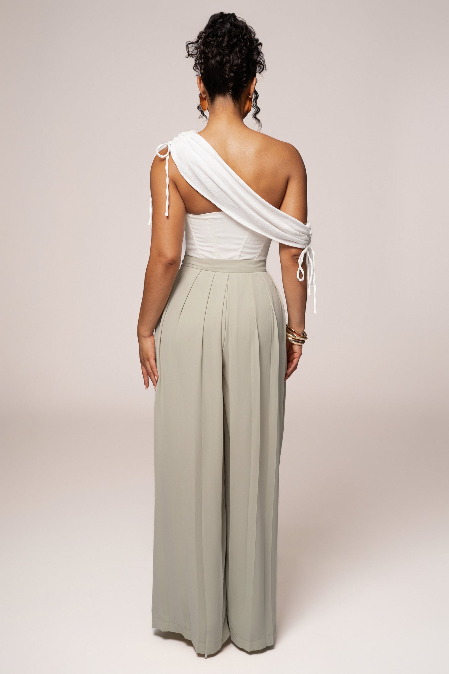 Off-White New Obsession Draped Top NEWFASHIONEDGE