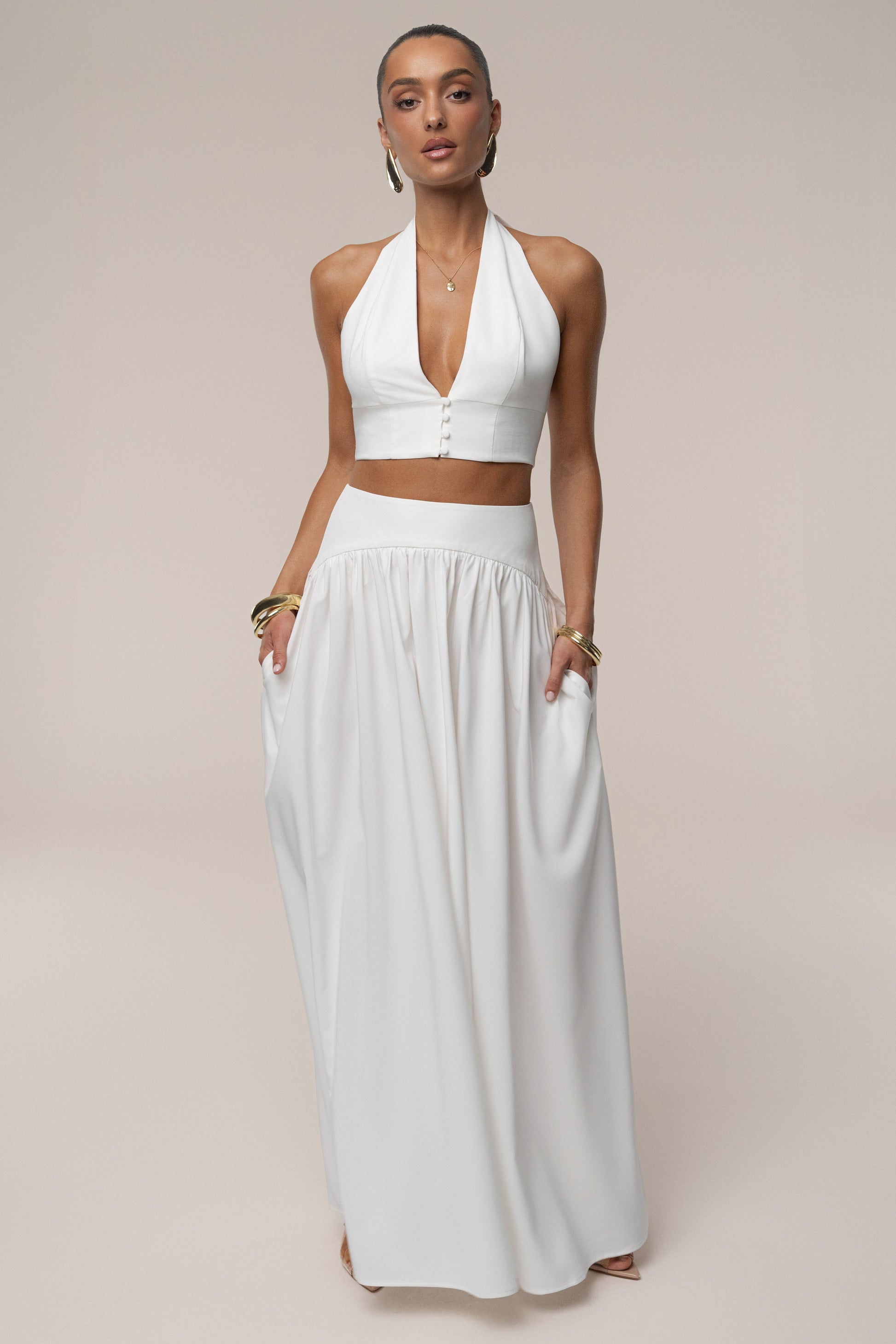PRE-ORDER Ivory Haven Skirt Set NEWFASHIONEDGE