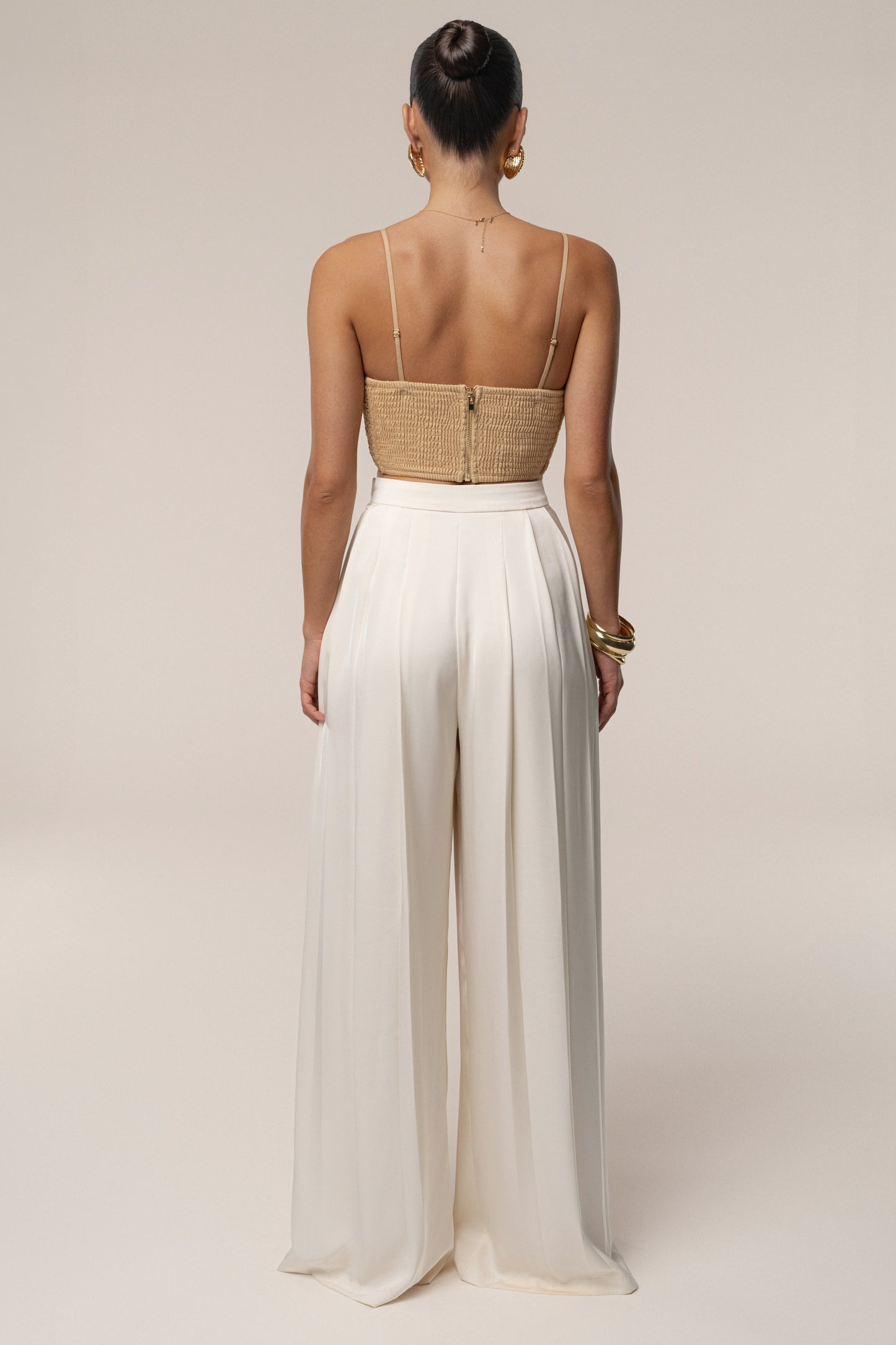 PRE-ORDER Beige Sail Away Texture Bustier