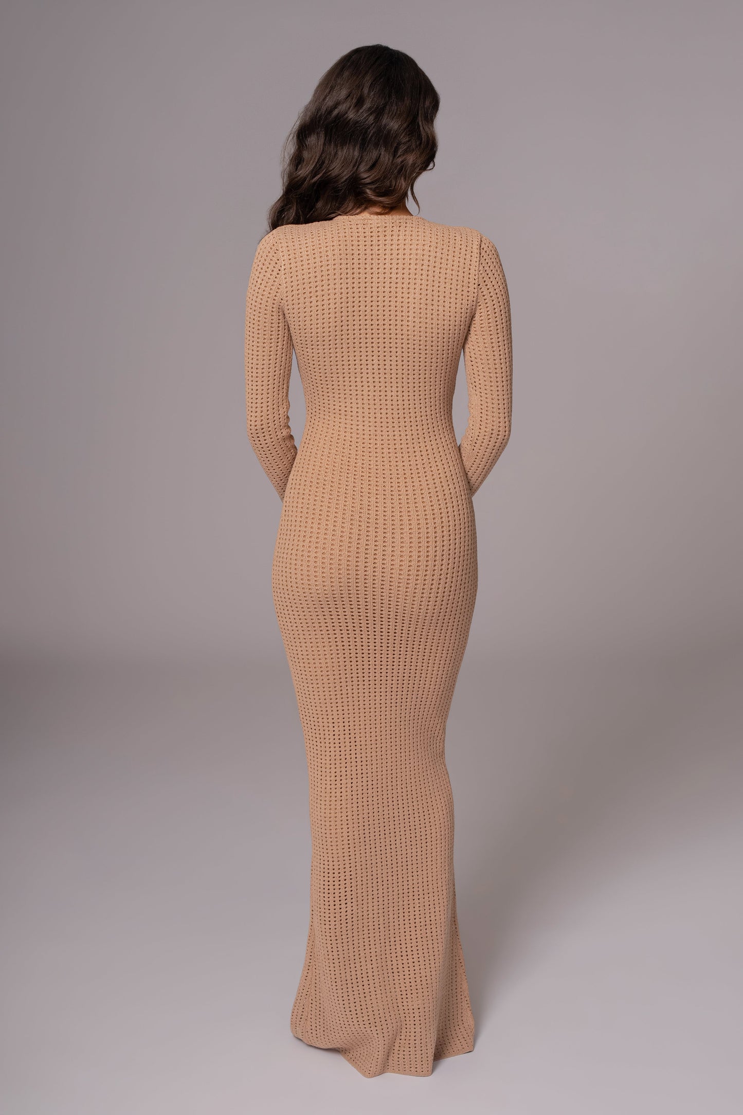Sand Sol Sweater Knit Dress JLUXLABEL