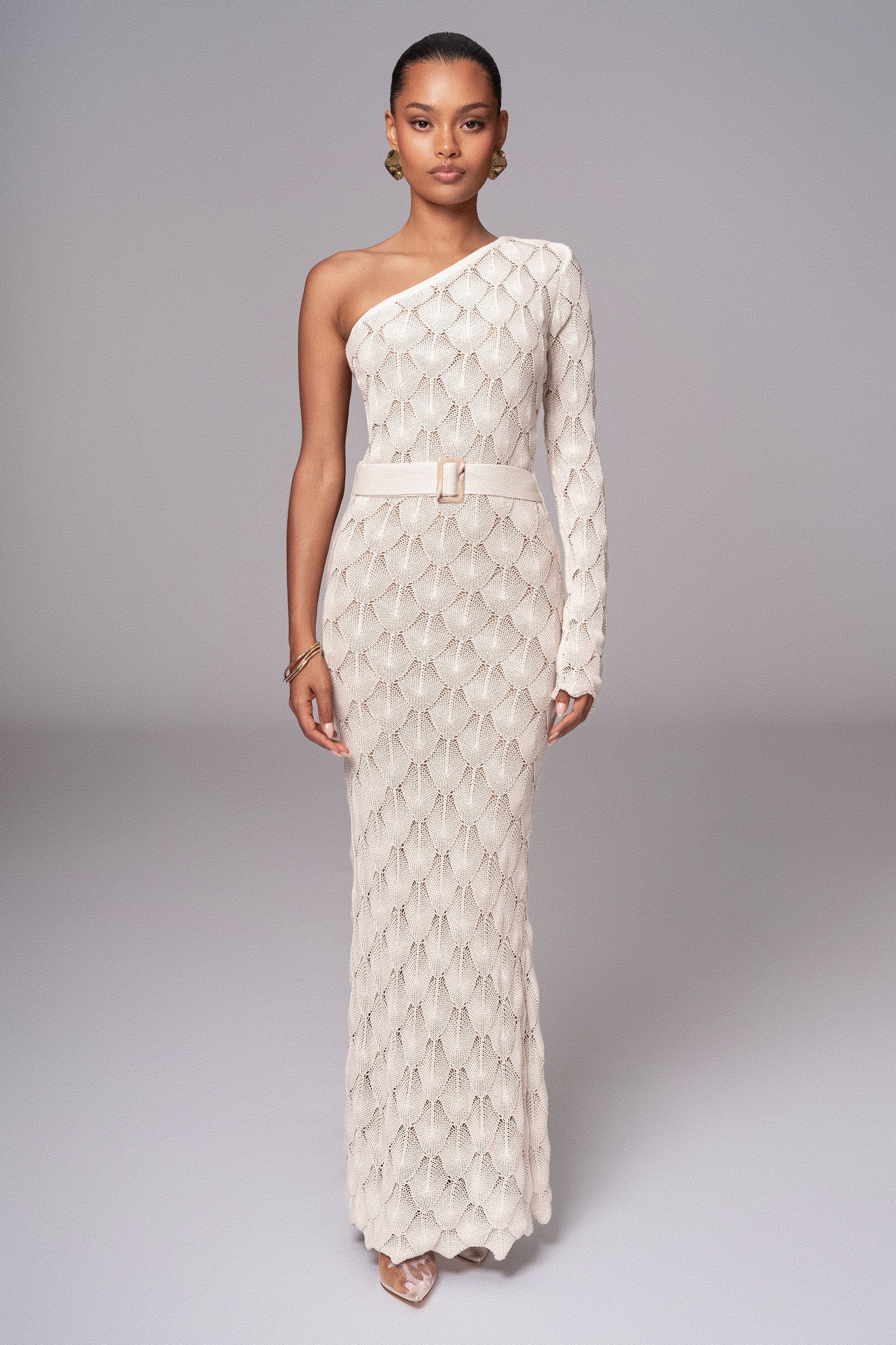 Stone La Costa One Shoulder Dress JLUXLABEL