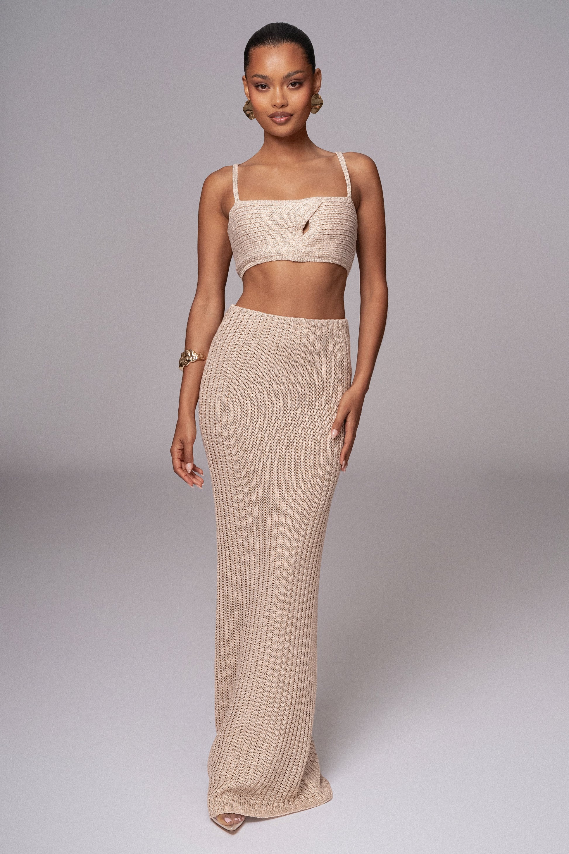 Gold Sunny Skirt Set JLUXLABEL