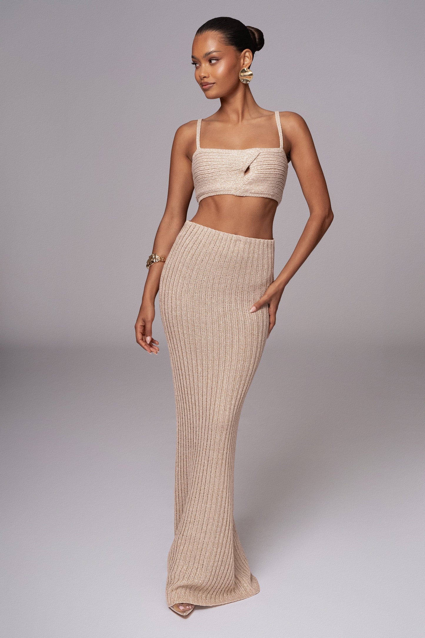 Gold Sunny Skirt Set JLUXLABEL