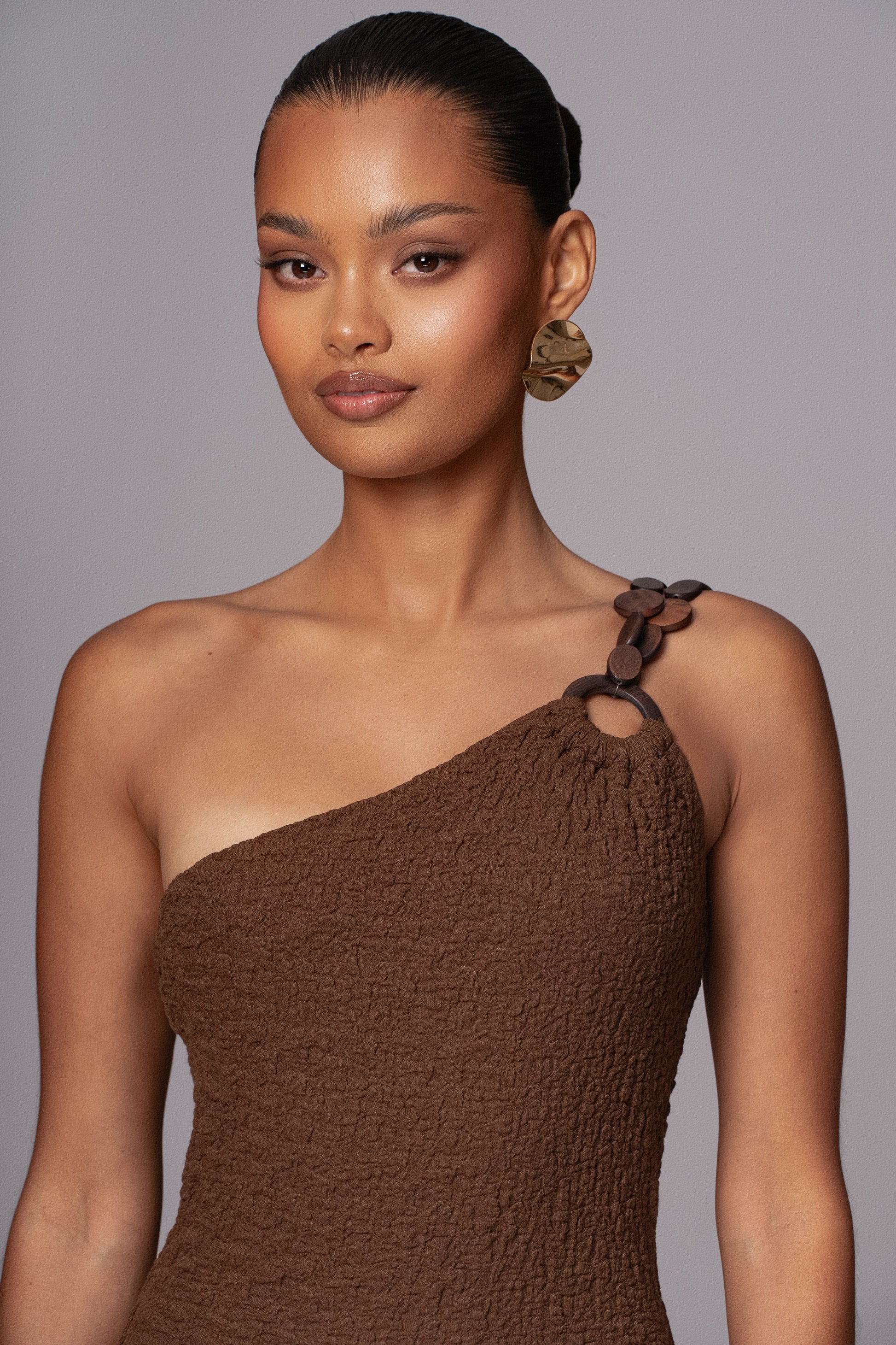 Chocolate Summer In Capri Dress JLUXLABEL