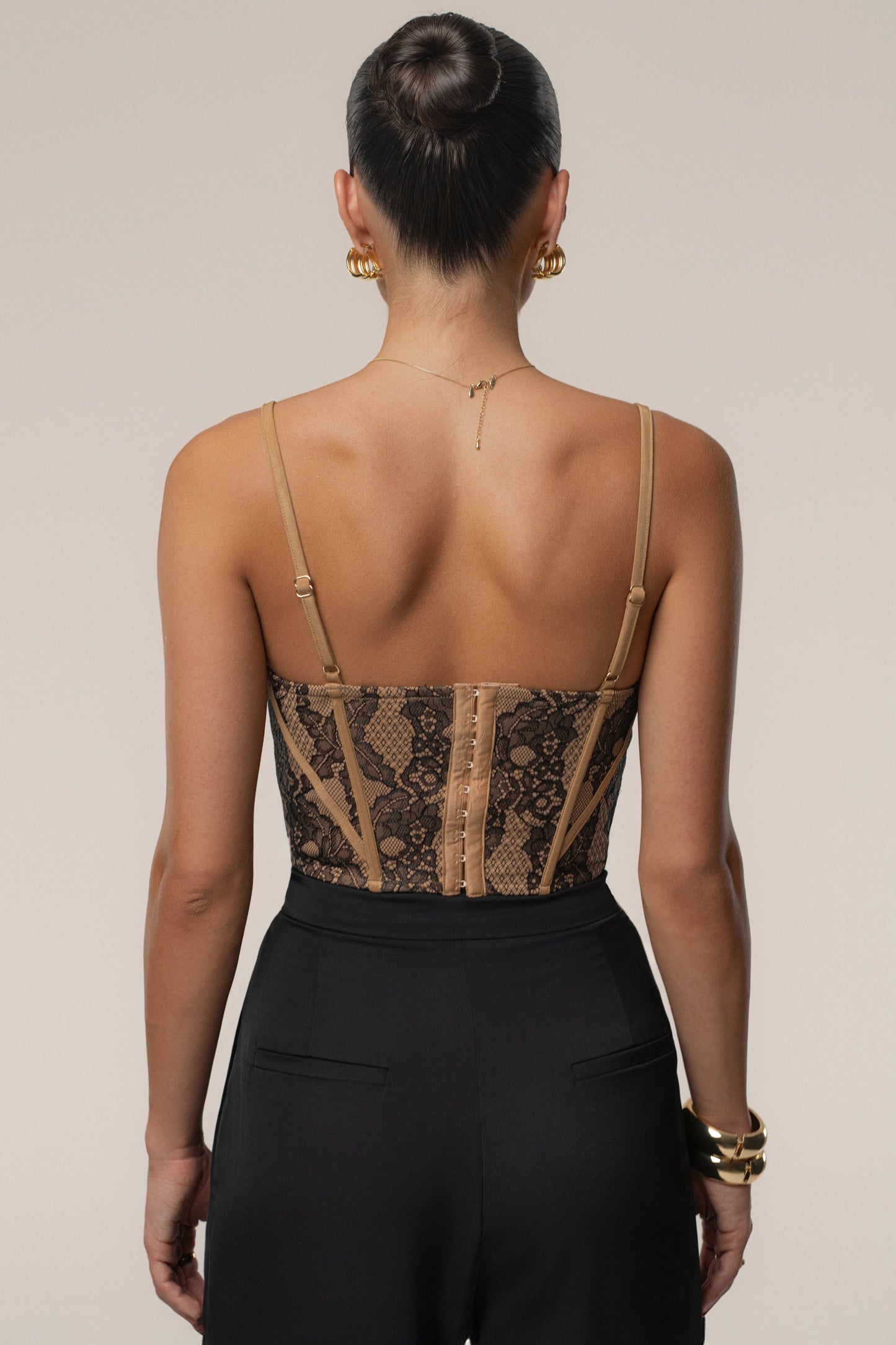 Black Desire Lace Corset JLUXLABEL