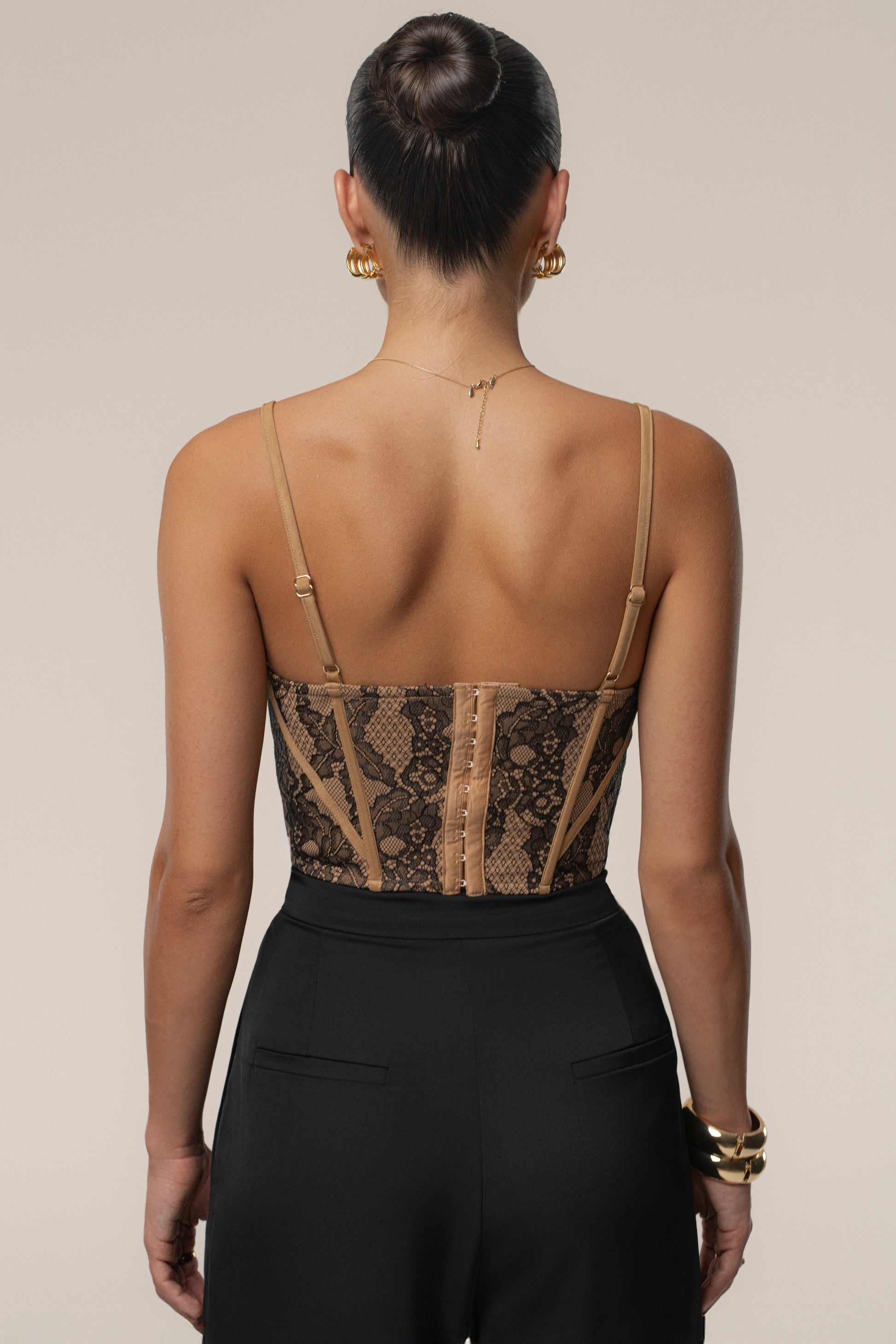 Black Desire Lace Corset JLUXLABEL