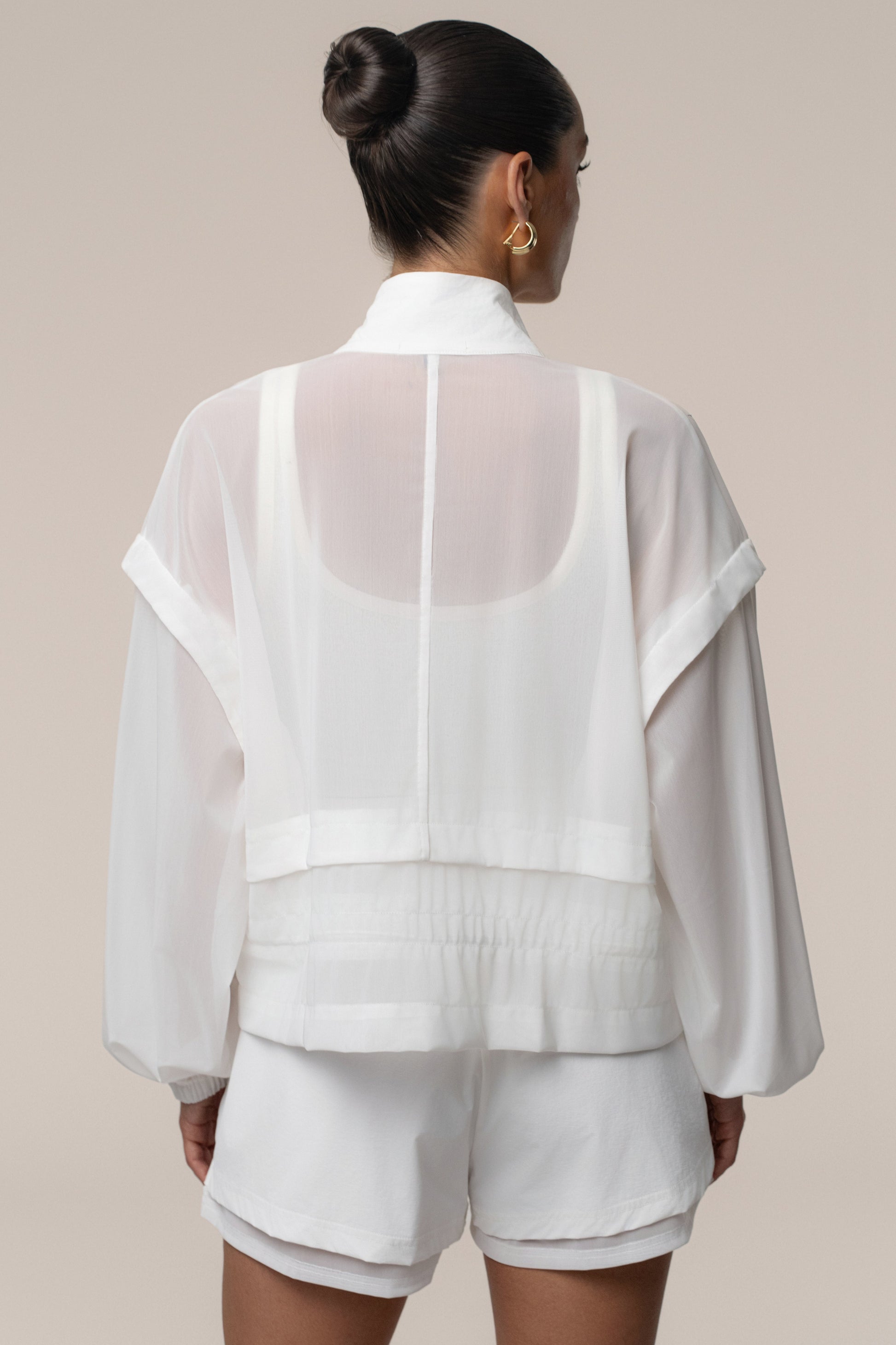 Ivory Free Flow Jacket JLUXLABEL
