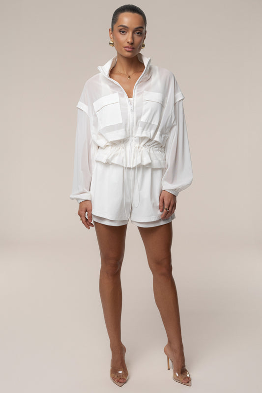 Ivory Free Flow Jacket JLUXLABEL
