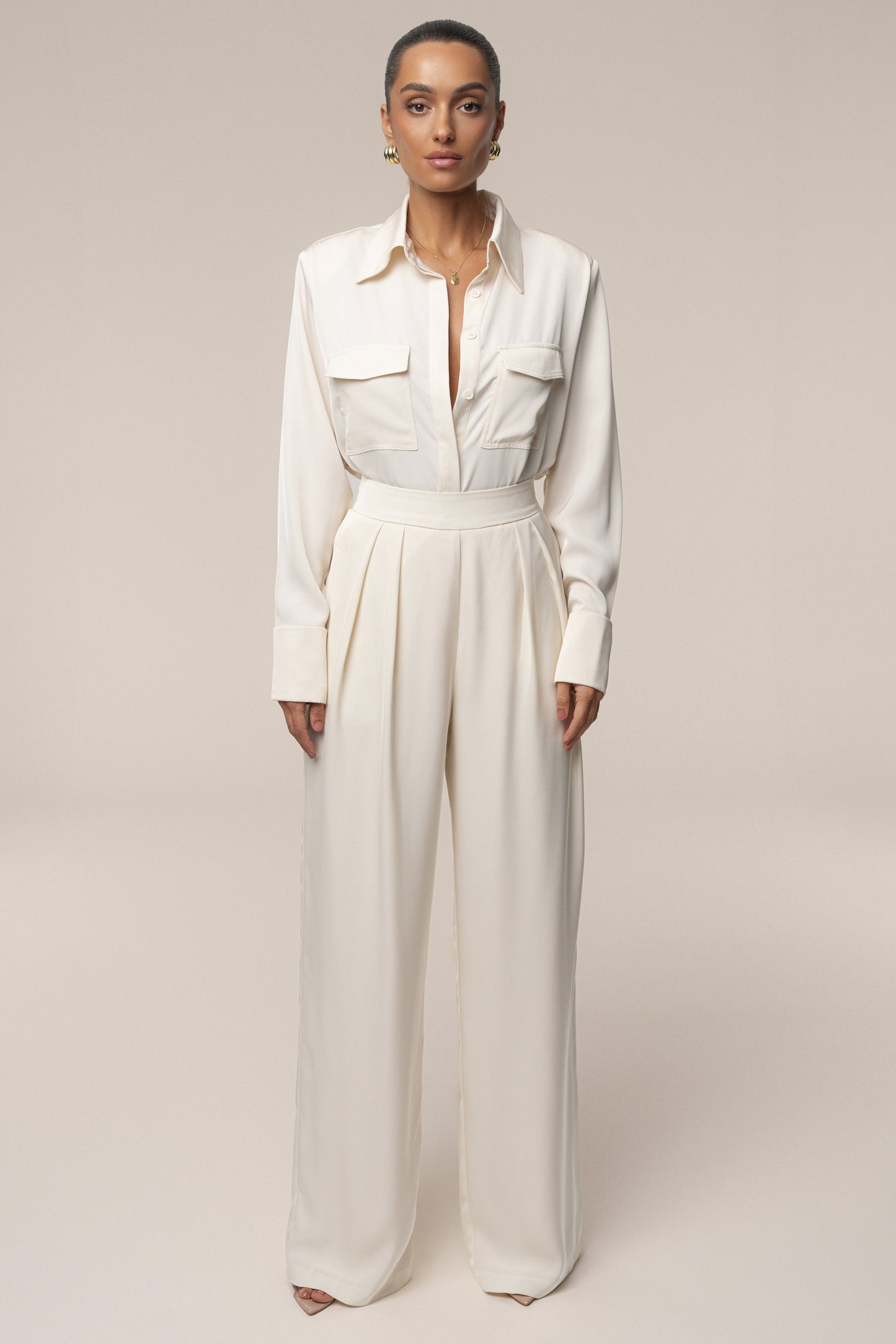 Buttercream Candice Trousers JLUXLABEL