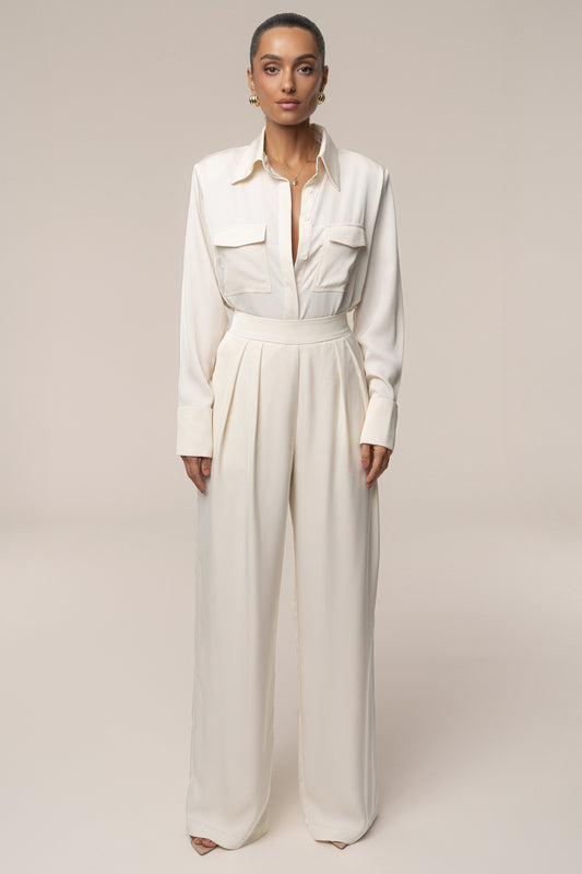 Buttercream Candice Trousers JLUXLABEL